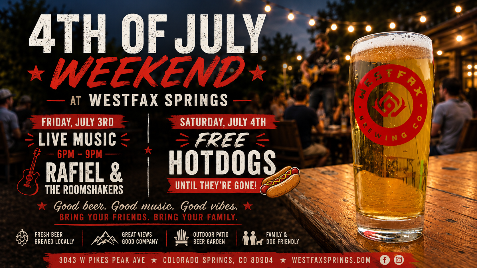 4th of july weekend Party