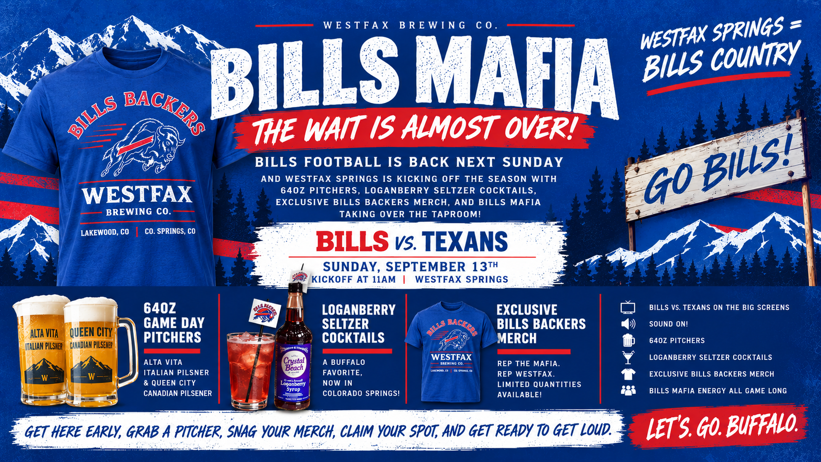 Season Opener - Bills vs. Texans
