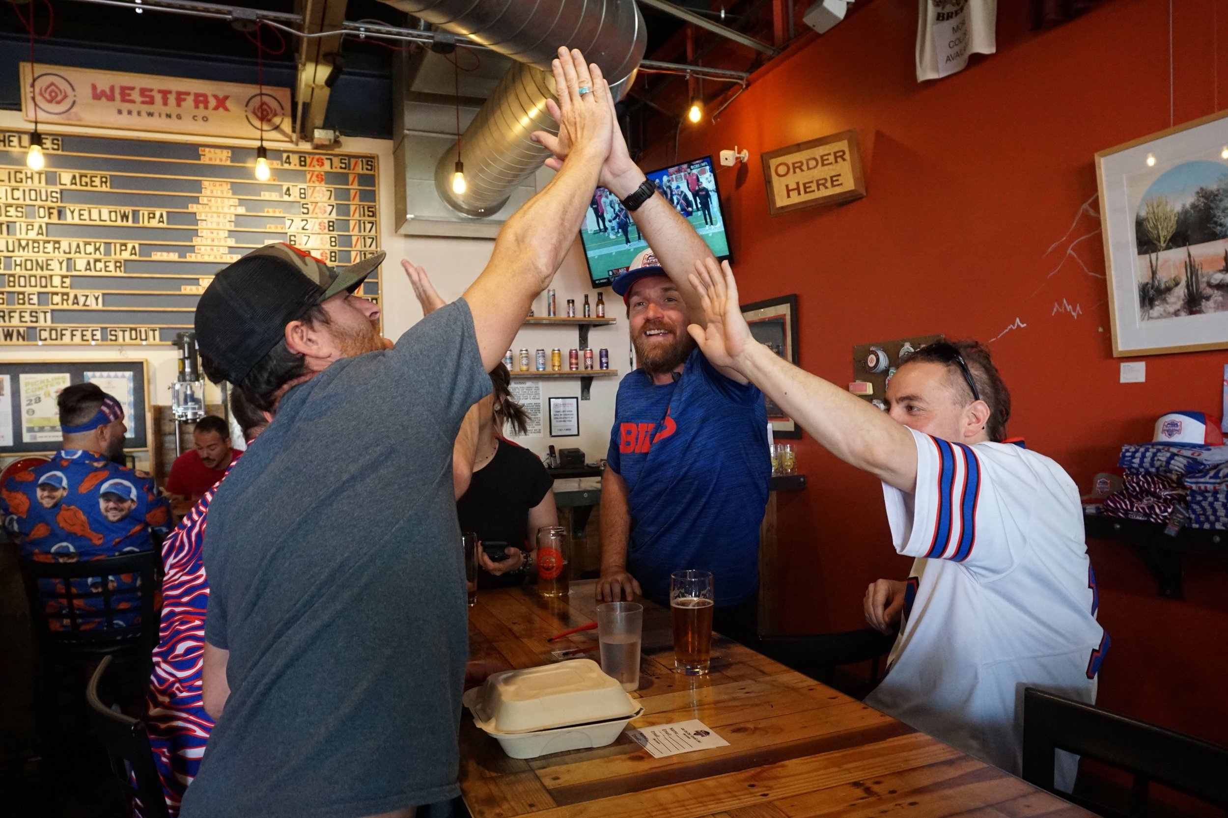 BILLS MAFIA, WAKE UP! IT&rsquo;S GAME DAY 🏈⚡️

The Bills are in Houston, and we are ready for another full season of our mafia family, cold beer, and football. 

BILLS @ TEXANS
⏰ Kickoff at 11 AM
🔊 Sound overhead
🍺 Game-day pitchers of Queen City 
