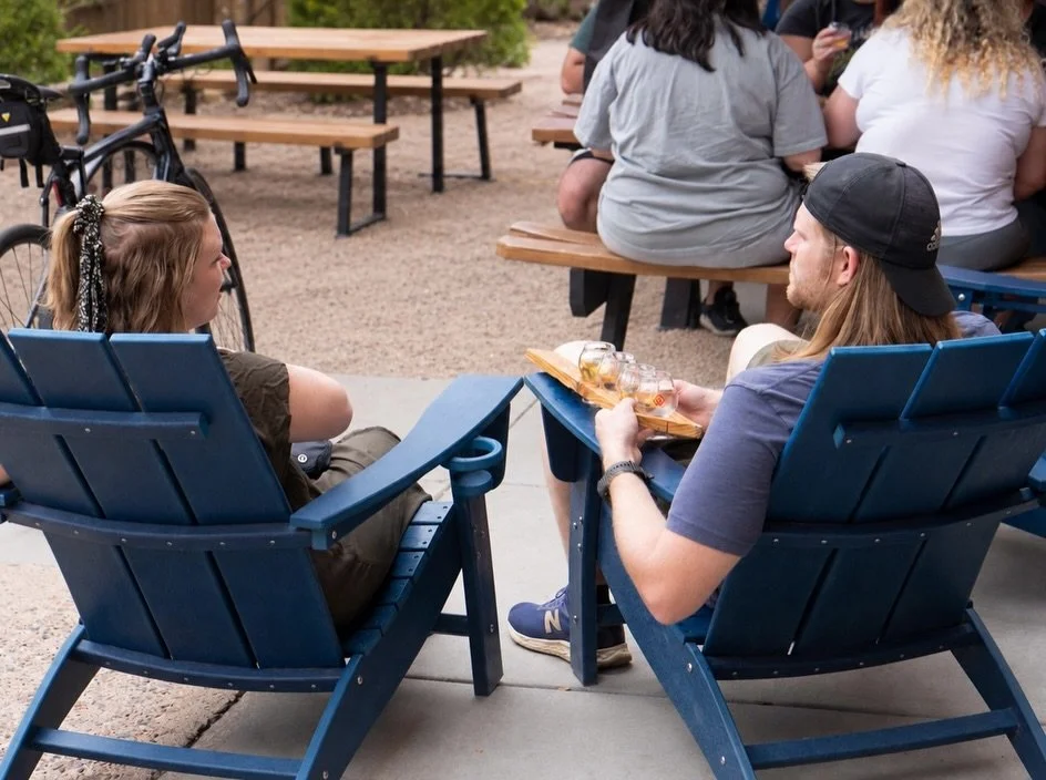 Some of our favorite days start with a flight and nowhere else to be 🍻

Find a new favorite from the tap wall &amp; order an in-house pizza or pretzel to go with it. Then settle in, inside or out on the patio, no big occasion necessary.

If you need