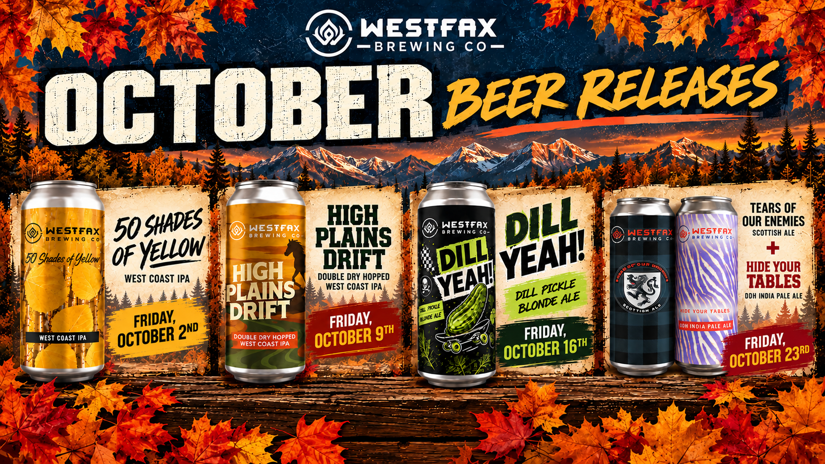 October Beer Releases