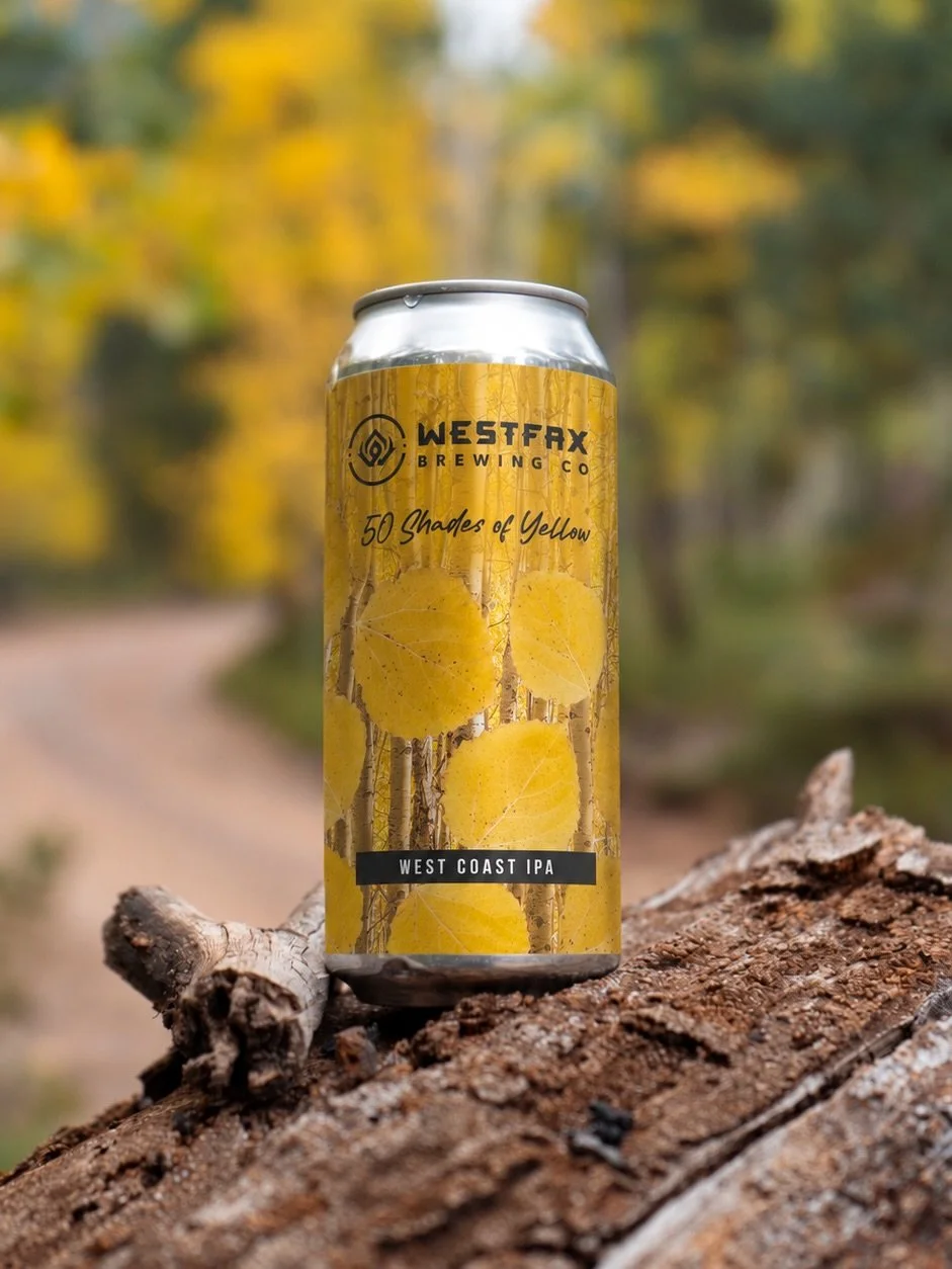 Two West Coast IPAs &amp; two different ways to get there. Both dropping this Friday October 2nd! 🍂

50 SHADES OF YELLOW | WCIPA | 7.2%
A Colorado fall IPA with notes of grapefruit, white grape, orange blossom and resinous pine.

HIGH PLAINS DRIFT |