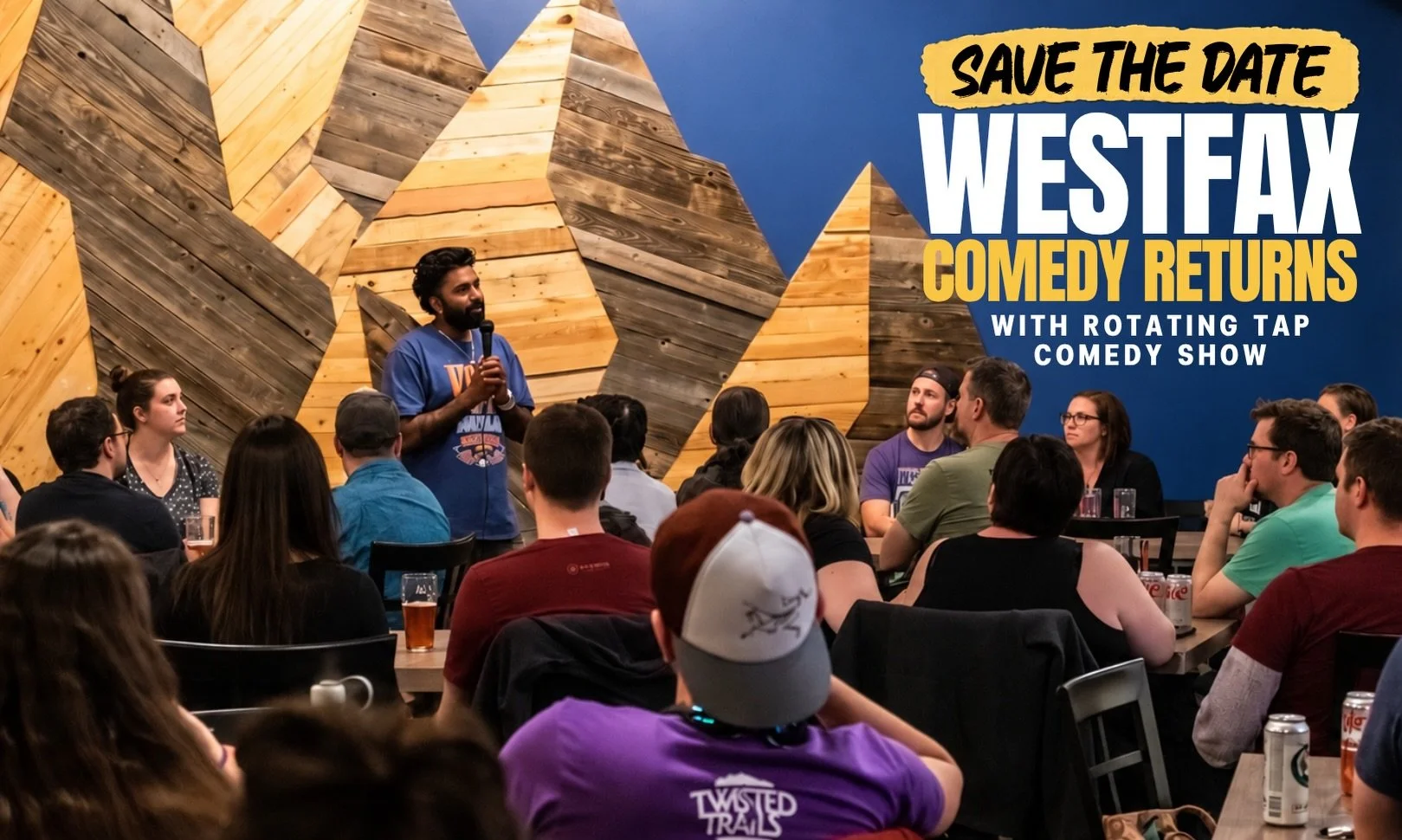 🎤 SAVE THE DATE! 🍻

Between trivia nights, Bills games, Beerio Kart, and all the other fun we&rsquo;ve got going on at WestFax, we&rsquo;re always looking for more ways to keep the good times rolling!

And this November, we&rsquo;re adding some lau