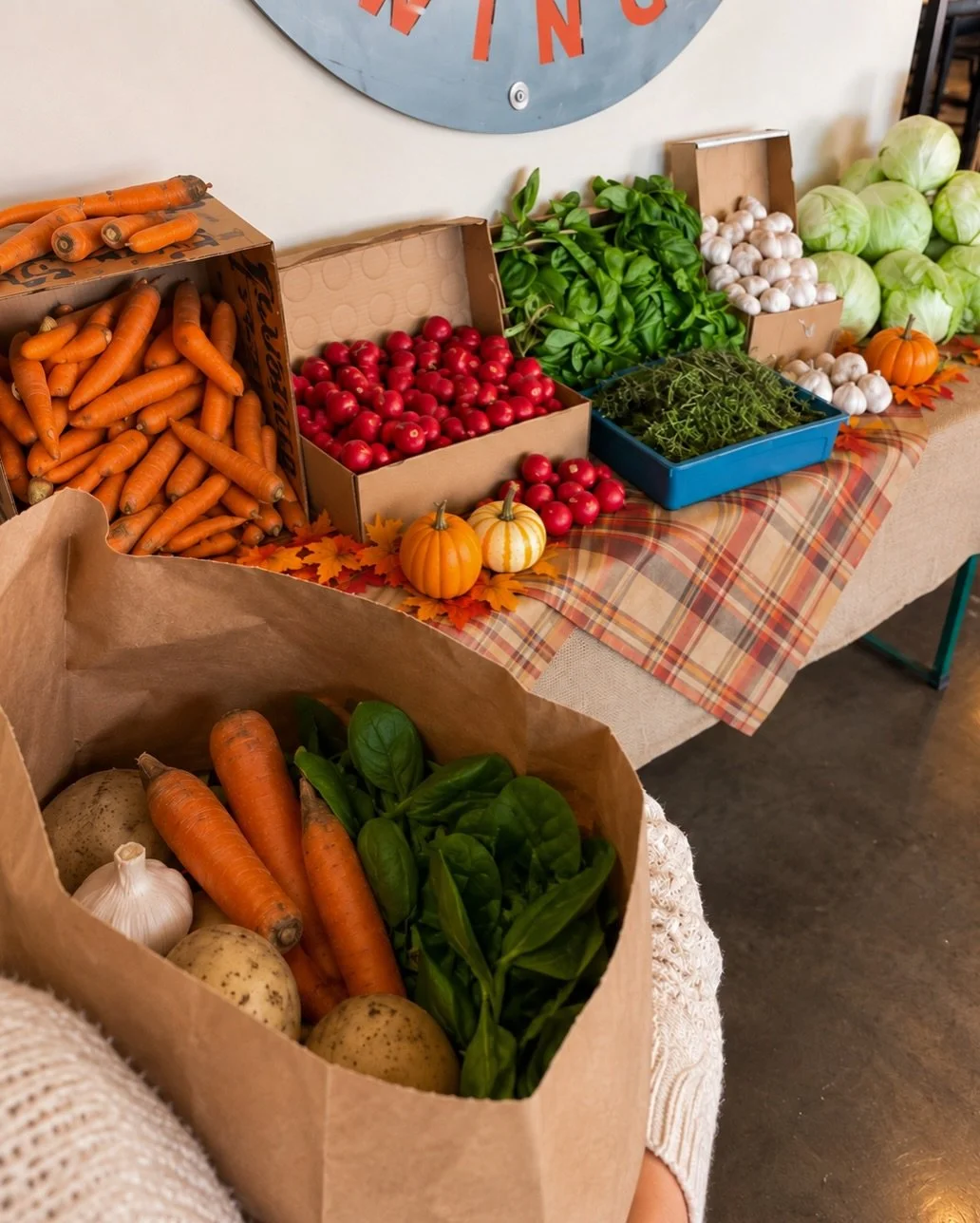 Harvest Fest is here, Lakewood! 🍂🍻

Spend your Saturday with fresh produce, live music 4-6 pm, craft beer, and a little fall flavor at WestFax.

🥬 Fill a bag of produce for $10
🍎 Try our new Spiced Apple Sparkling Cocktail, releasing today!

We&r