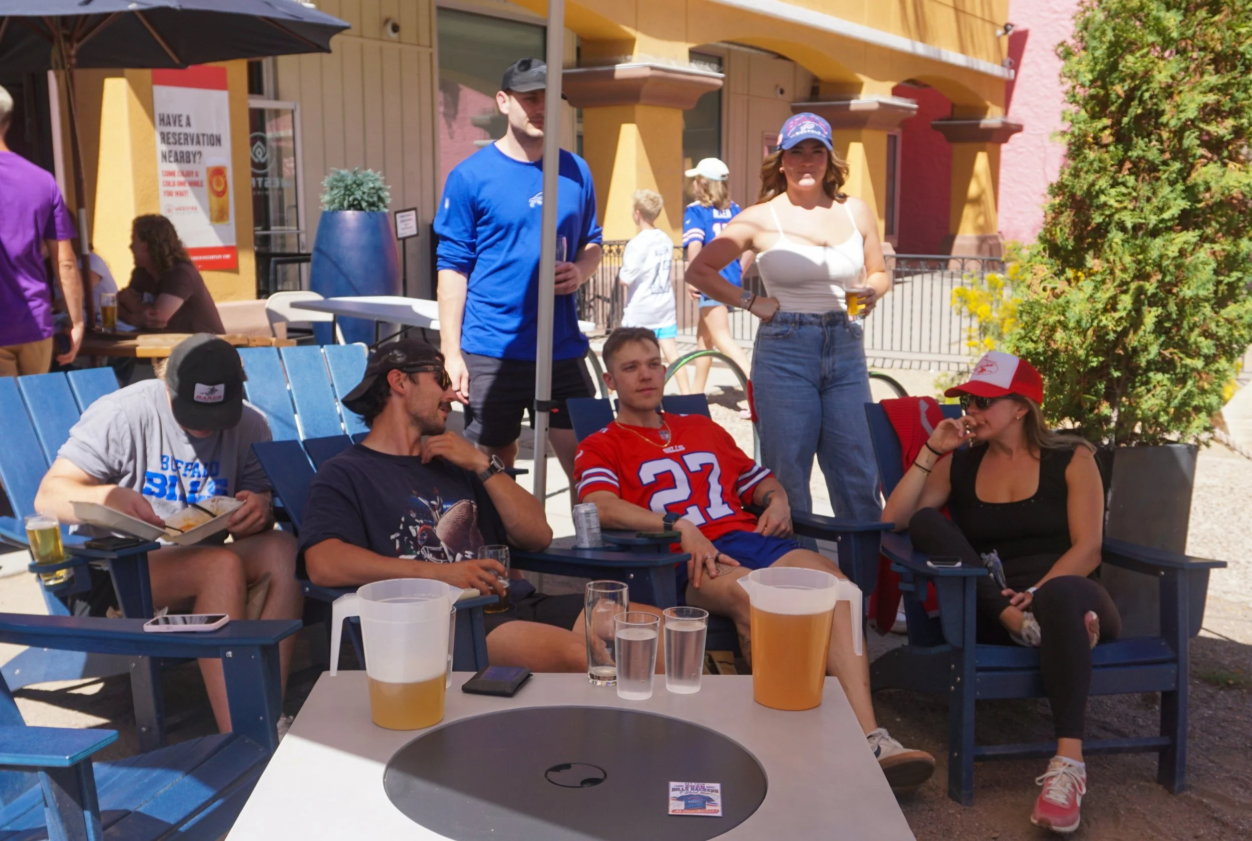 Bills Mafia, everyone else spent the weekend in costume. We&rsquo;re just wearing our Sunday best. 🦬❤️💙

Whether it&rsquo;s your favorite jersey or this year&rsquo;s @westdenverbills merch keep the red, white &amp; blue on and join us at WestFax La