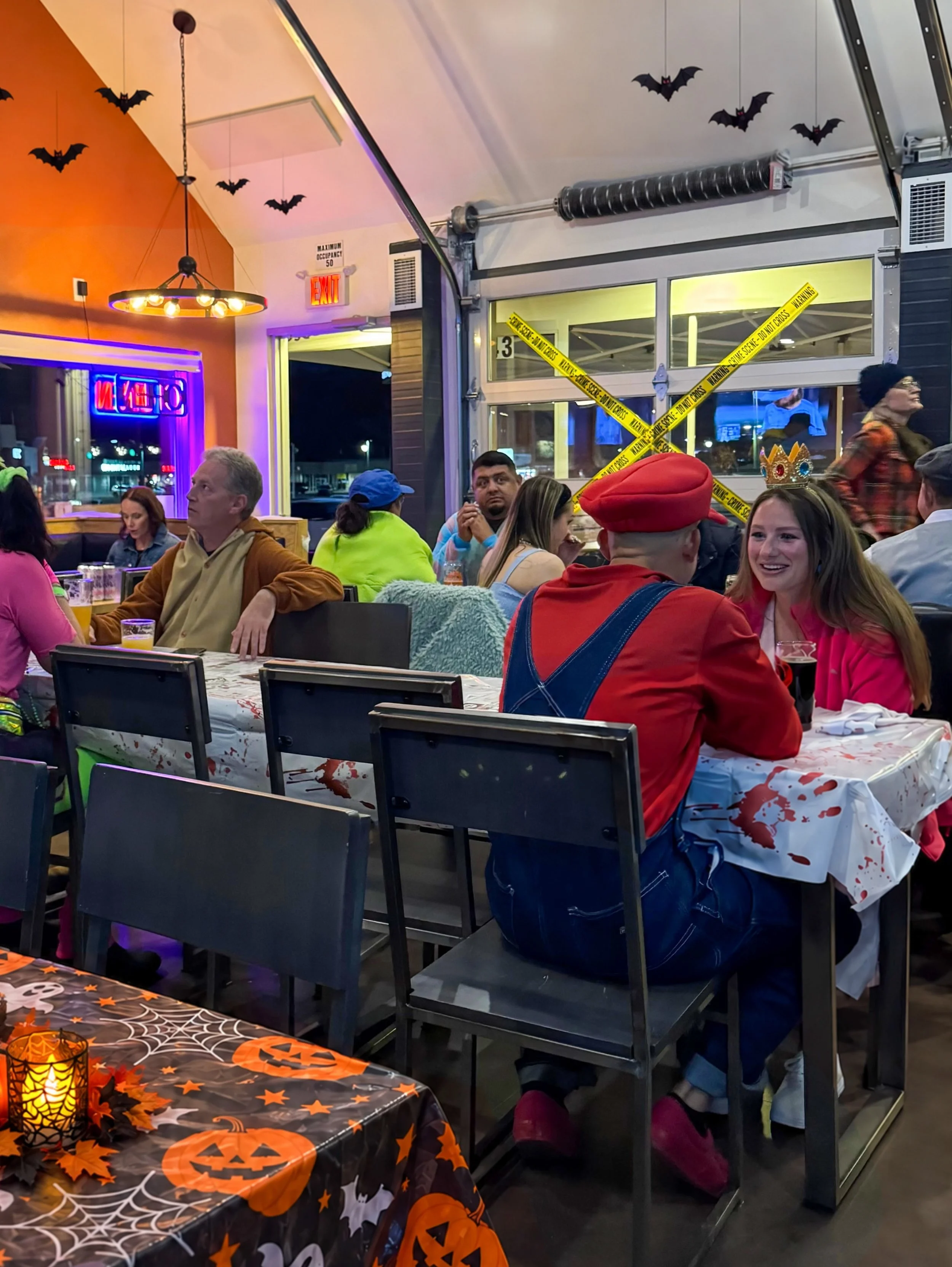 Nailing down your Halloween plans? Whether you show up at Noon or Nine WestFax is celebrating Halloween all day long! 🎃👻

Join us for pumpkin carving, spooky sips, costumes, and music!

🎃 Pumpkin carving starts at 12 PM
👻 Halloween party from 6&n