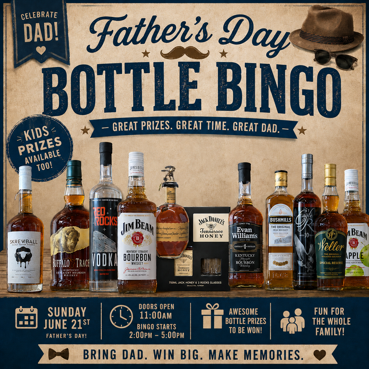 Father's Day Bottle Bingo