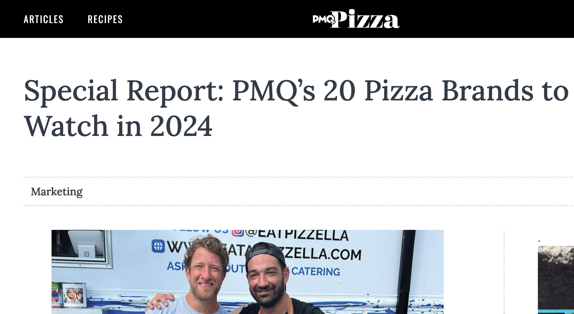 Pizza Magazine Quarterly - 20 Brands To Watch 2024