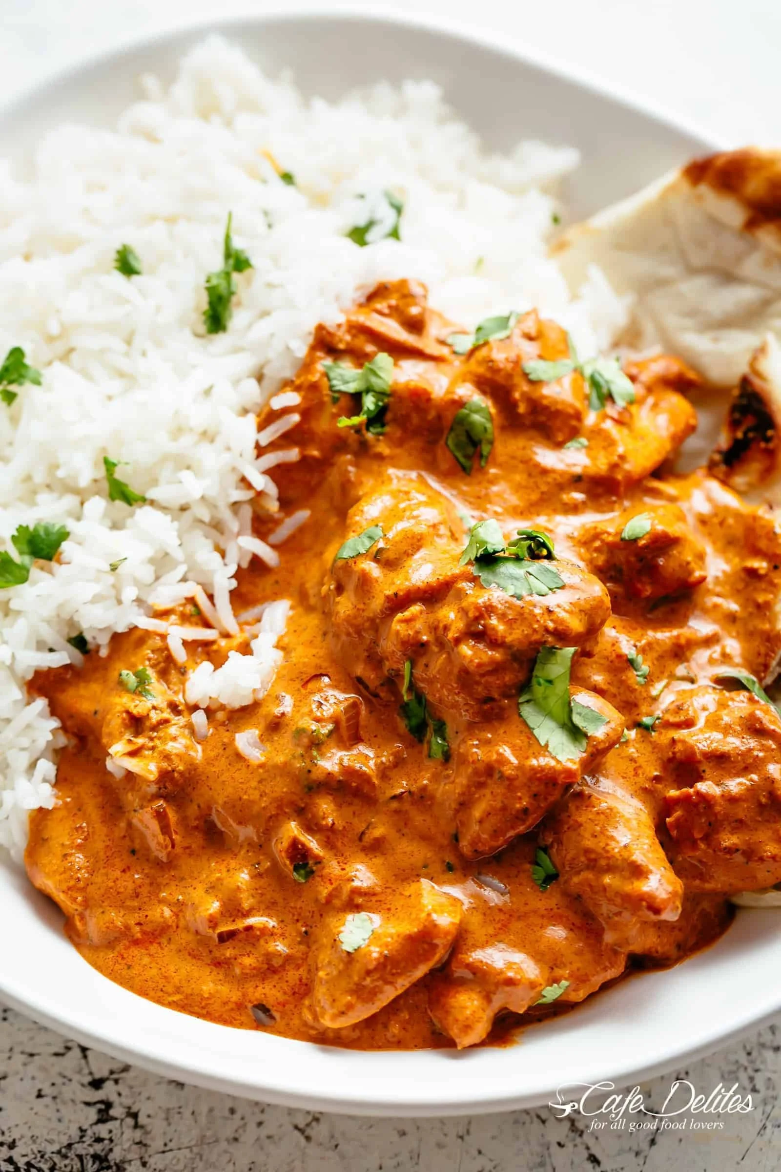 Indian-Inspired Chicken Tikka Masala or Chickpea Masala