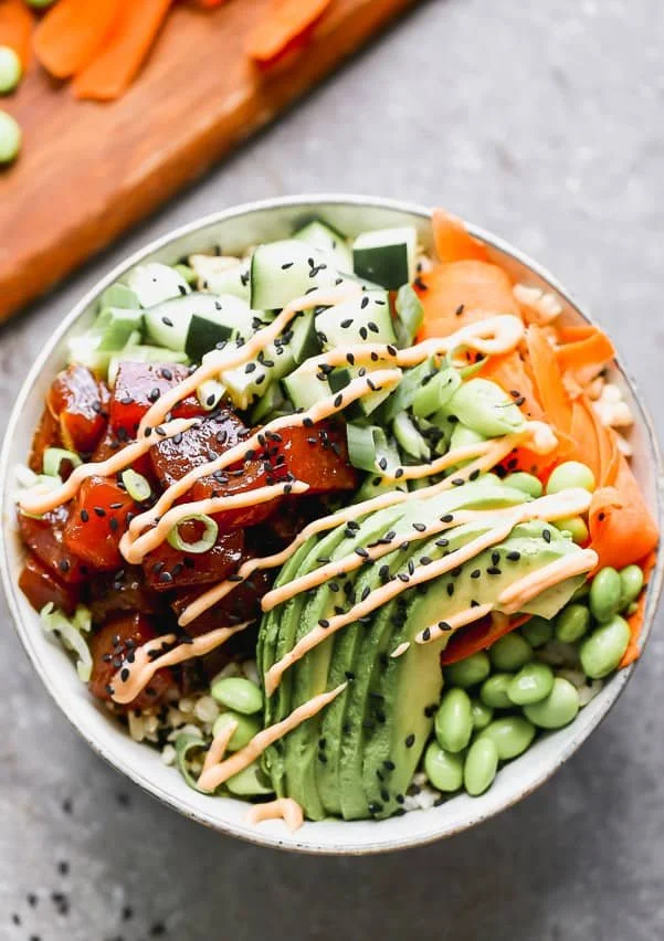 Hawaiian-Inspired Poke Bowl