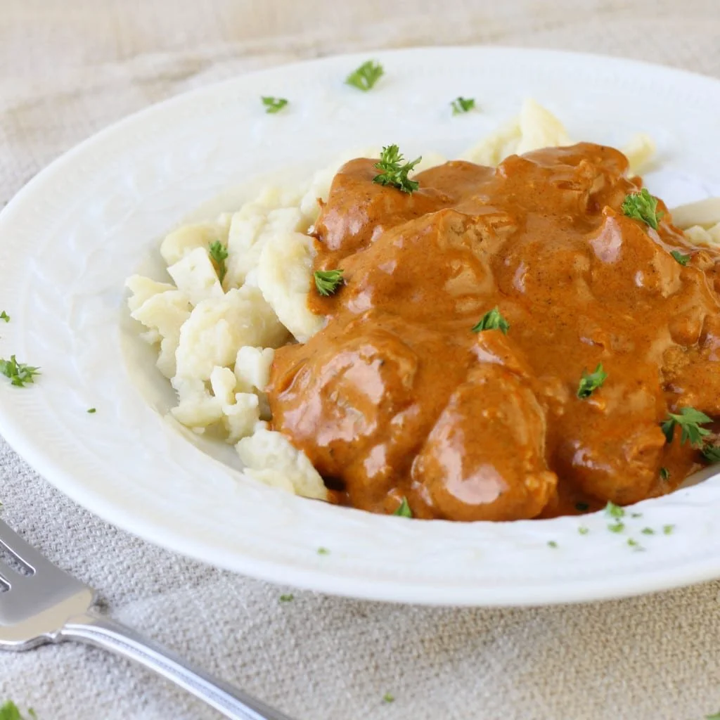 Hungarian-Inspired Paprikash