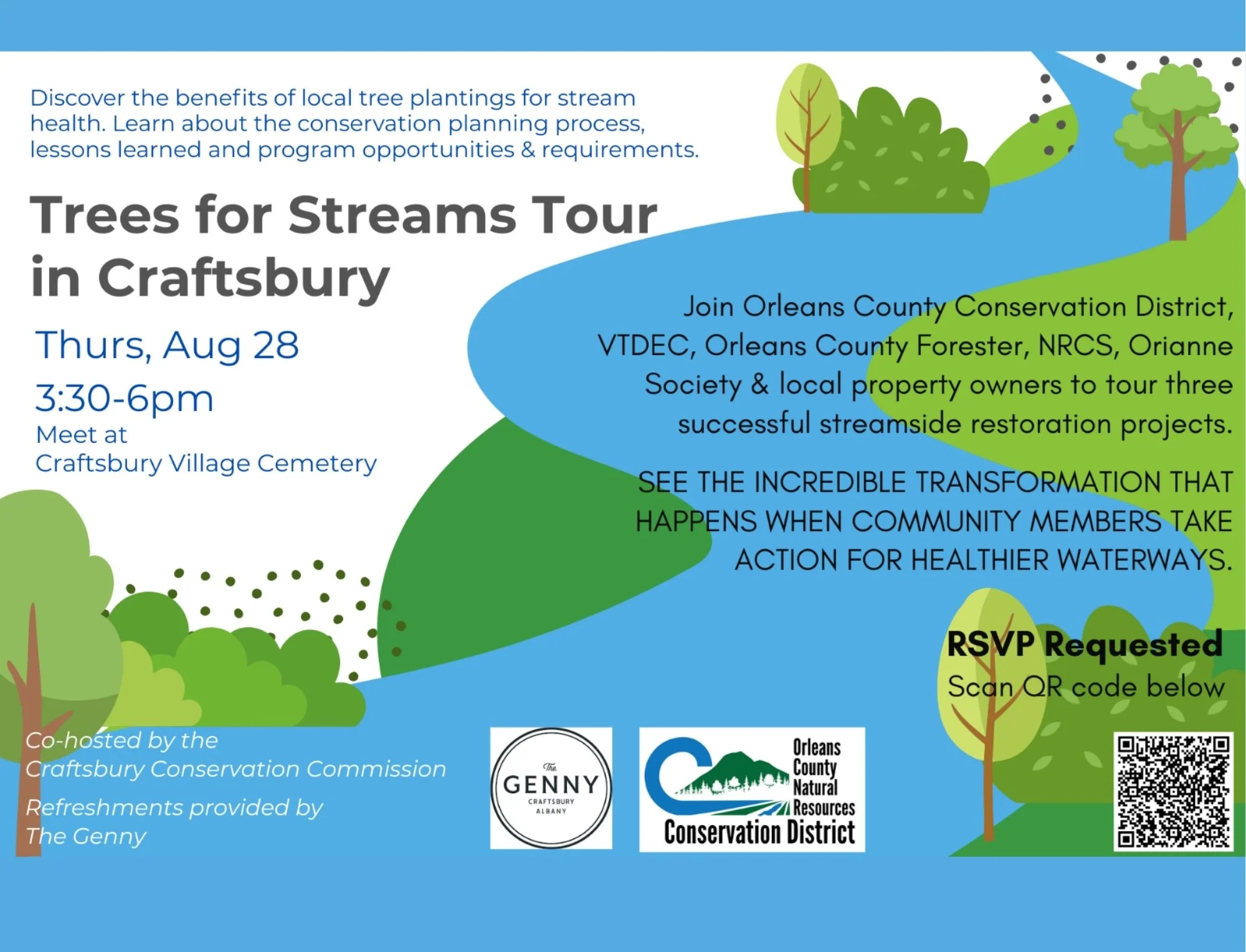 Trees for Streams Tour
