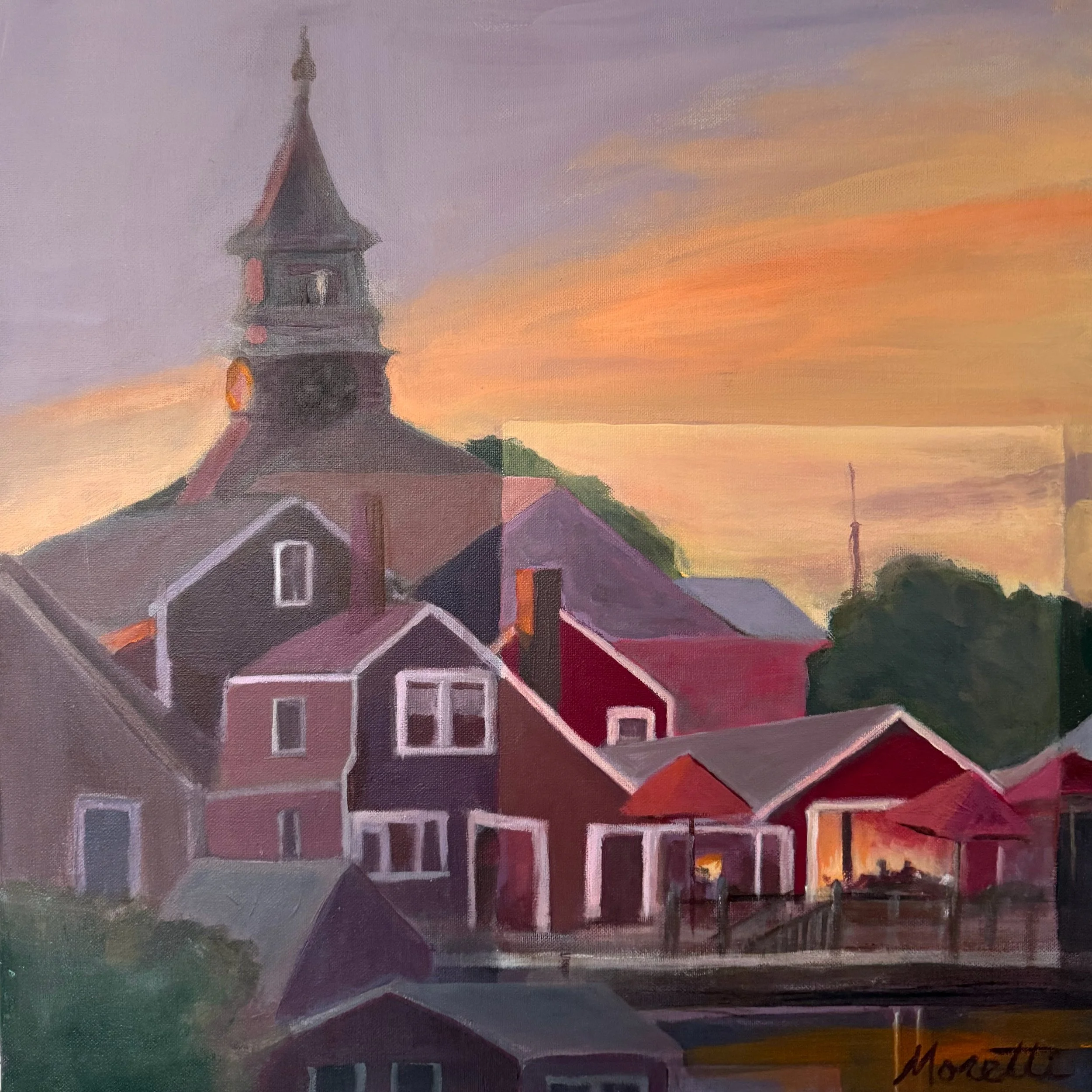 POV Provincetown-Acylic on Canvas 20x20