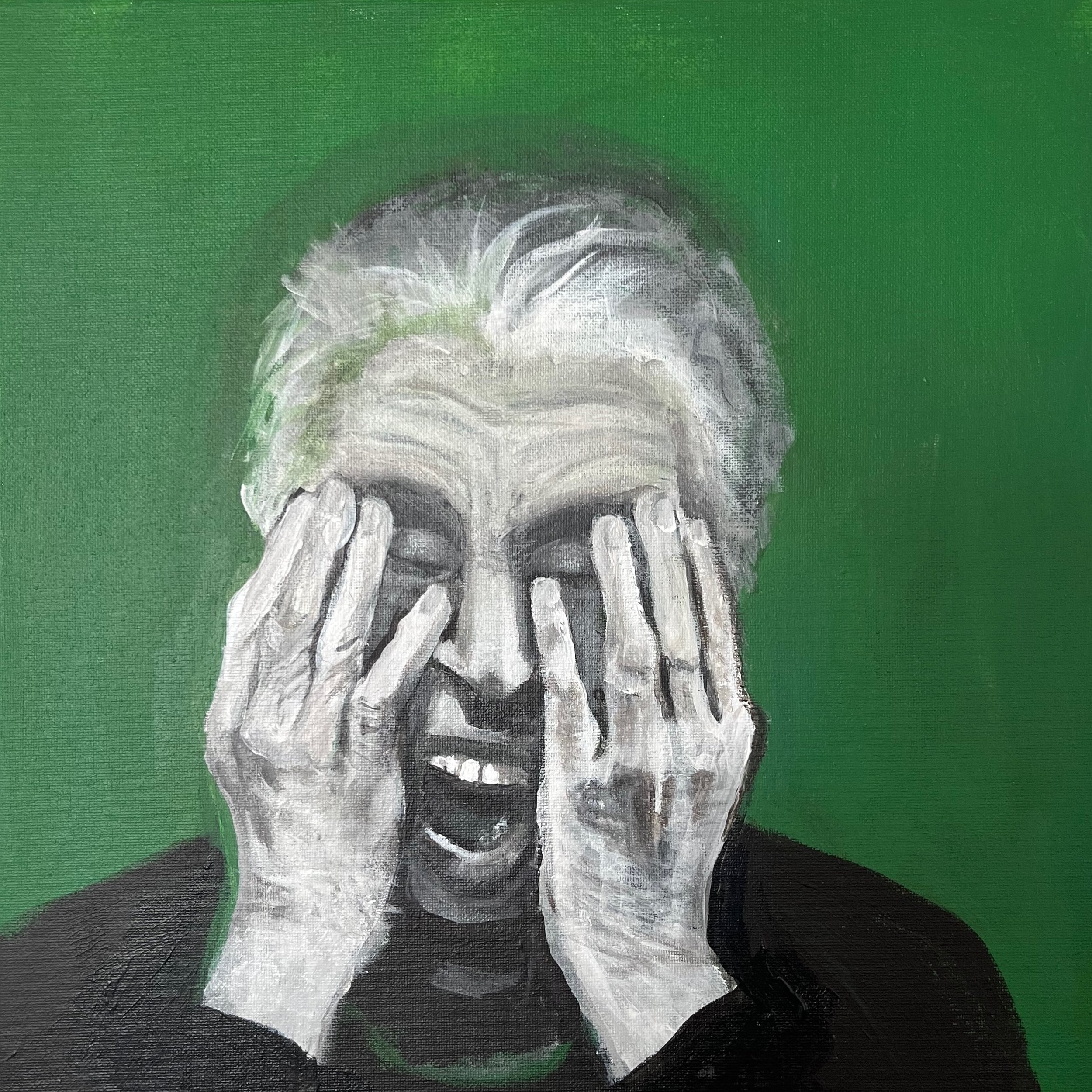 SCREAM 2025 Series - 14 X 14 Acrylic on Canvas