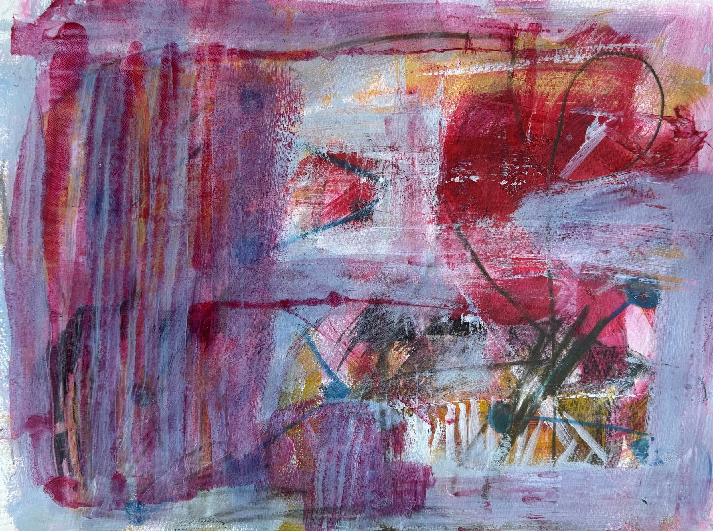 First Try, 16 x 12", Acrylic on Paper