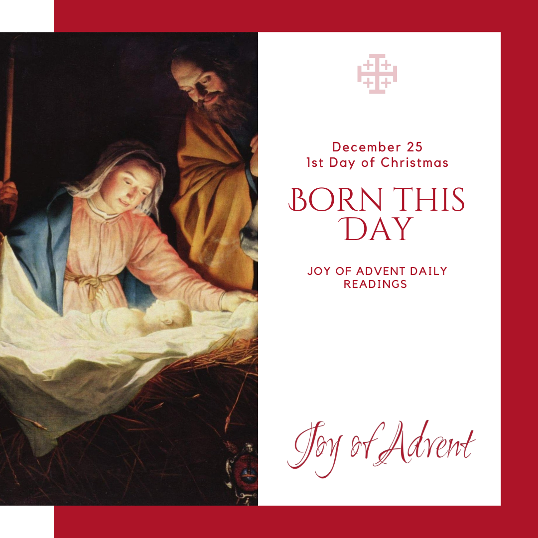 1st Day of Christmas: Behold the Babe!