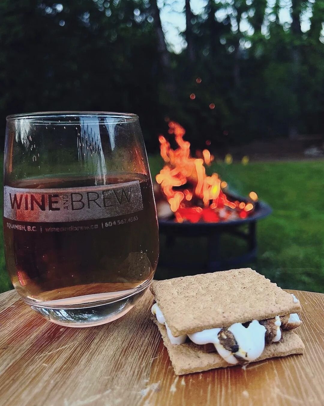 Have you started your summer wine yet? ☀️ 

It's a great time to stock up so you'll always have something tasty on hand for a spur of the moment backyard BBQ 🍹

#backyardgoals #campfire
#winelover #winetime #craftwine #winemaking #summervibes #squam