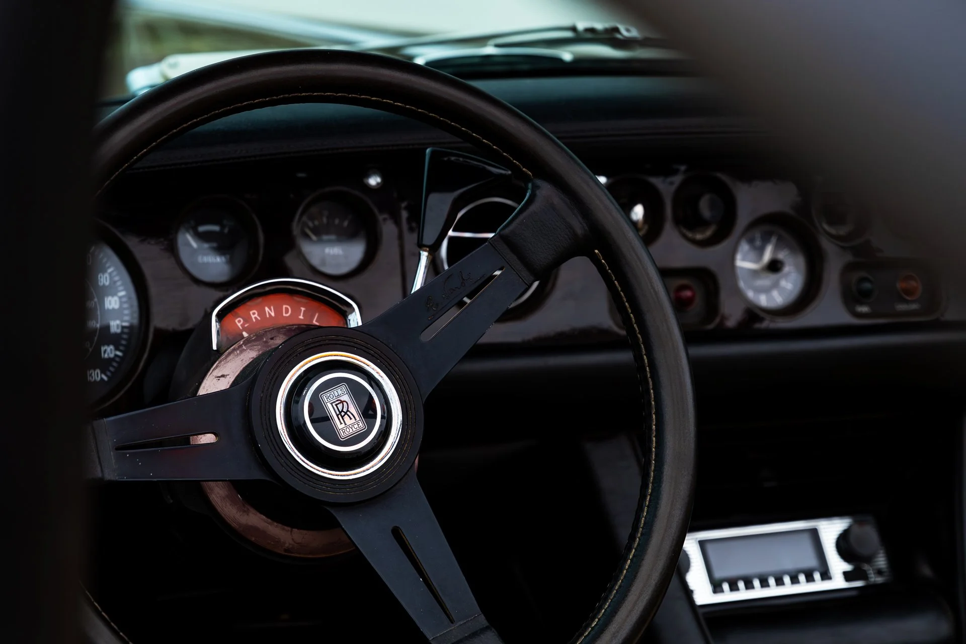 Bad Bunny's off-road convertible Rolls-Royce at Santa Monica Beach