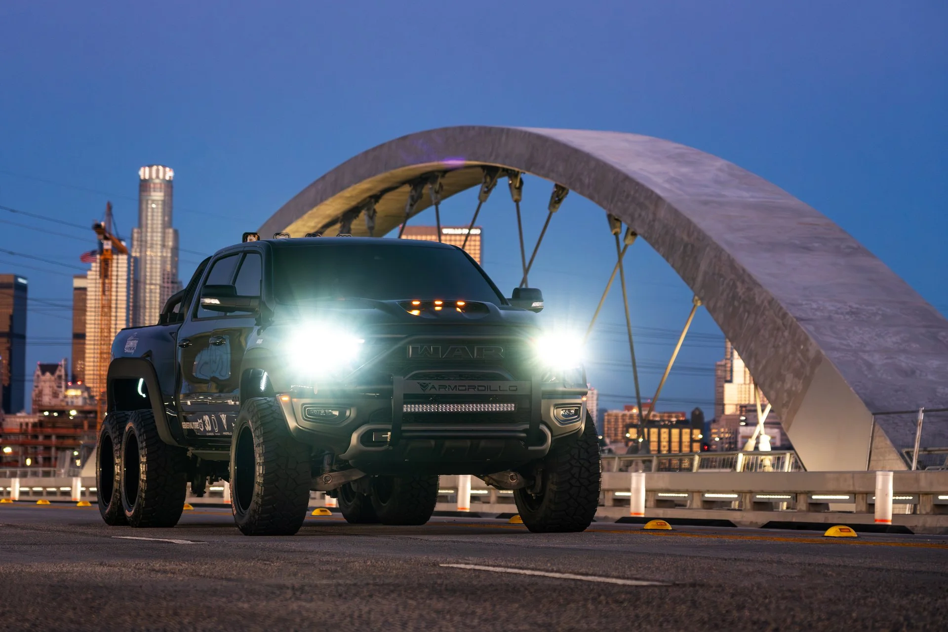 Apocalypse 6x6 RAM TRX in Downtown Los Angeles