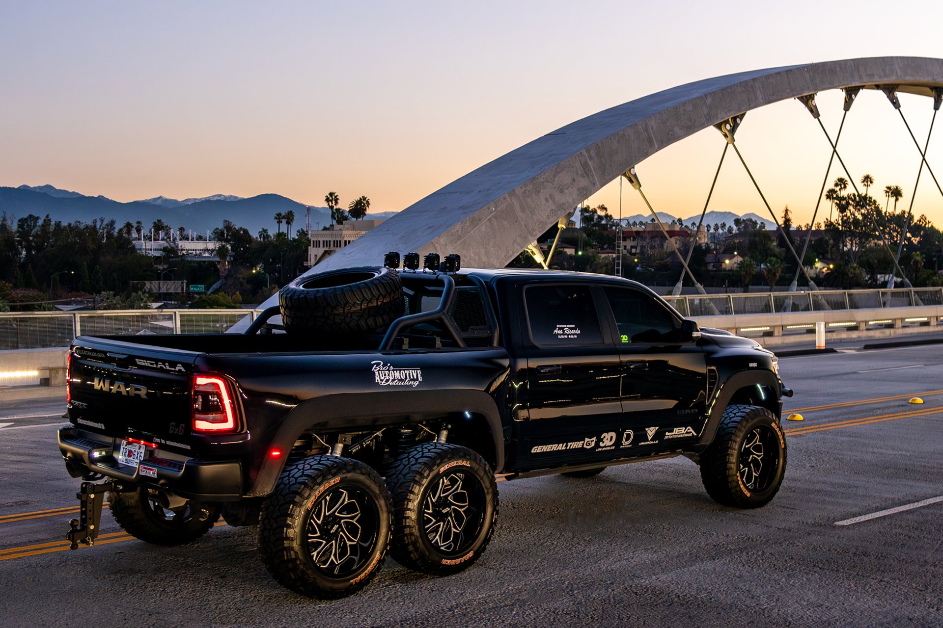 Apocalypse 6x6 RAM TRX in Downtown Los Angeles