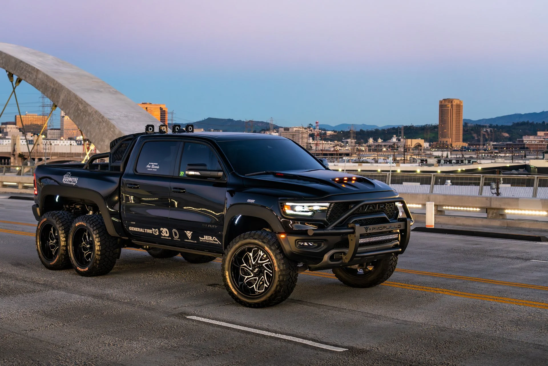 Apocalypse 6x6 RAM TRX in Downtown Los Angeles