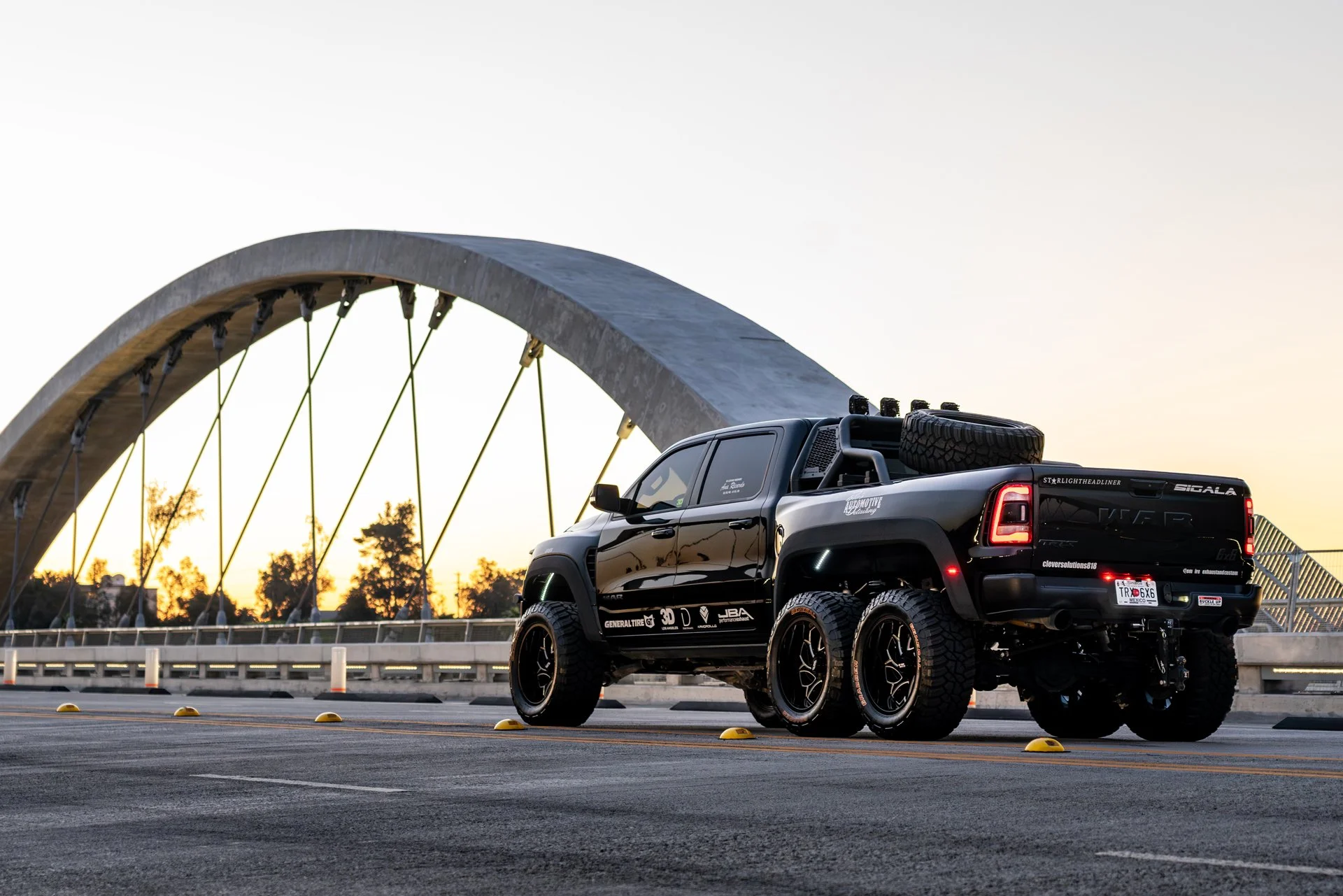 Apocalypse 6x6 RAM TRX in Downtown Los Angeles