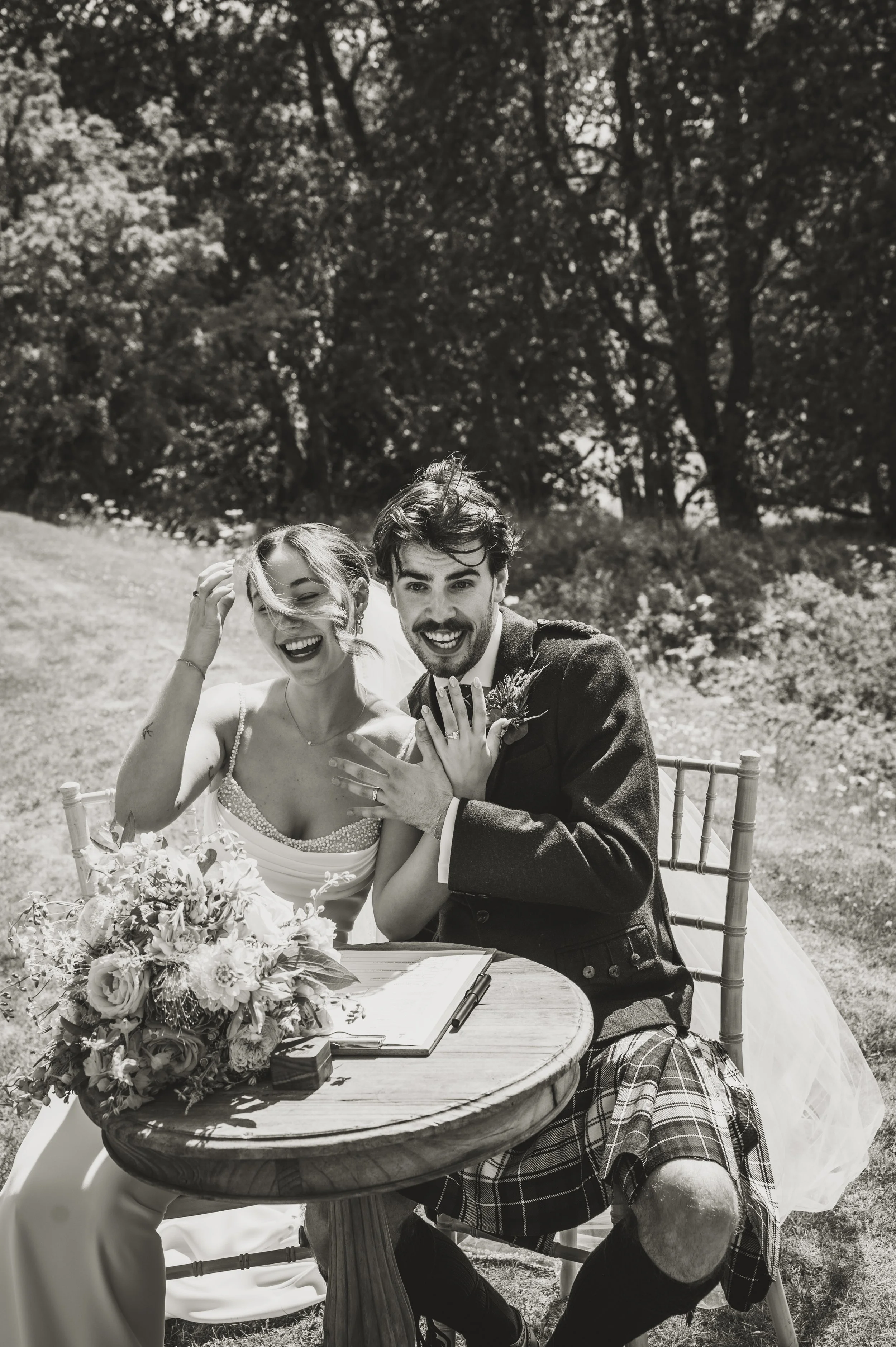 How to feel present on your Wedding Day (instead of worrying about photos)