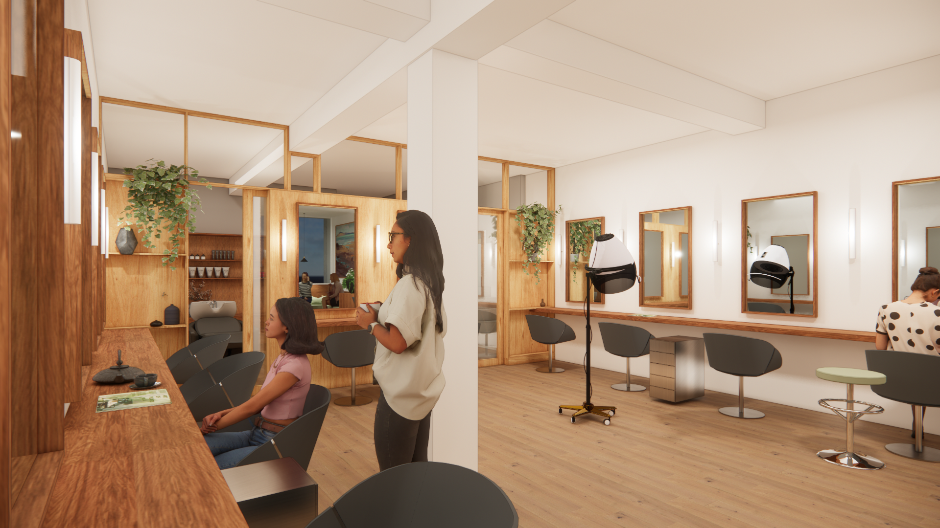 HAIR DRESSERS FIT OUT