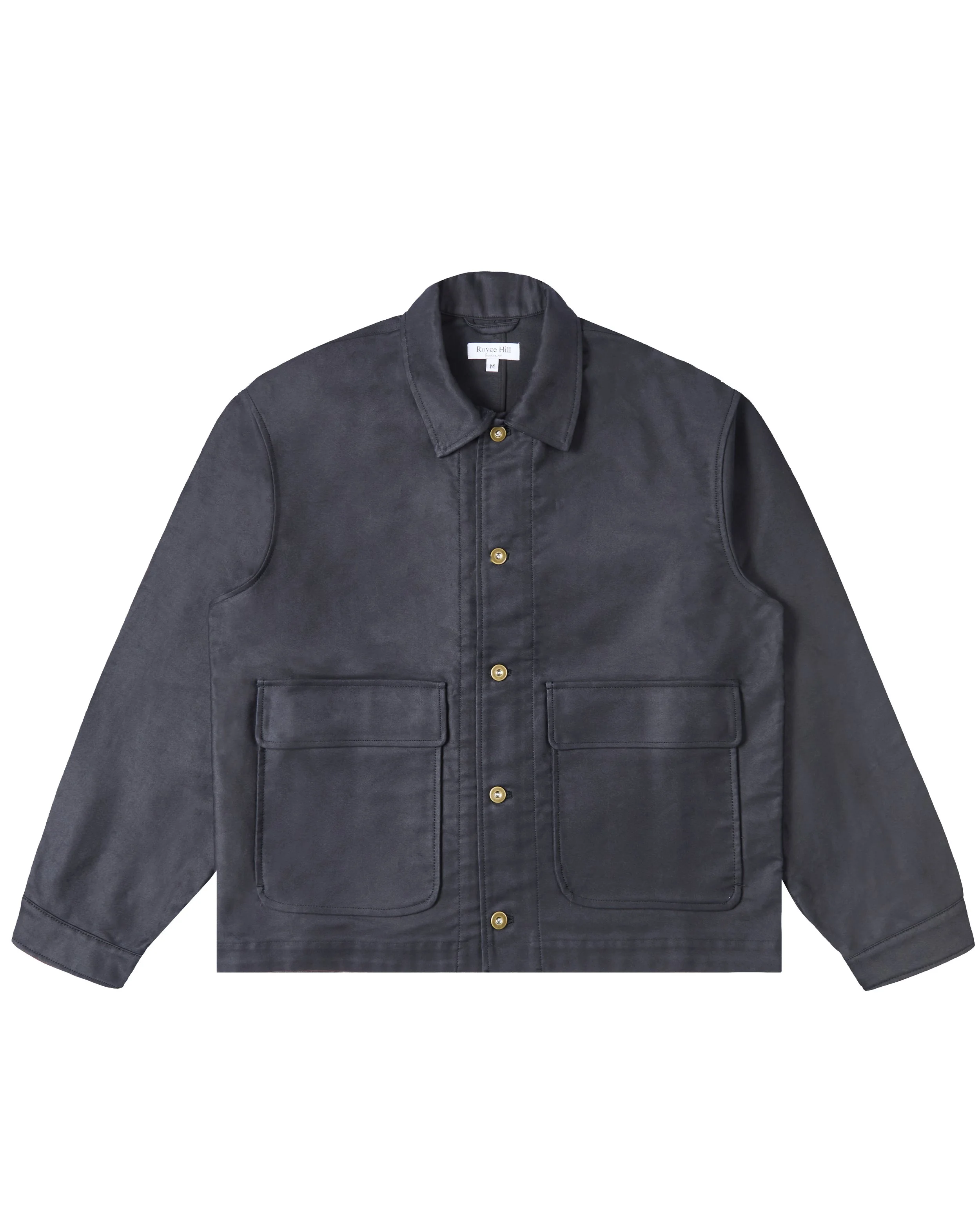 Dock Jacket Charcoal Front.jpg