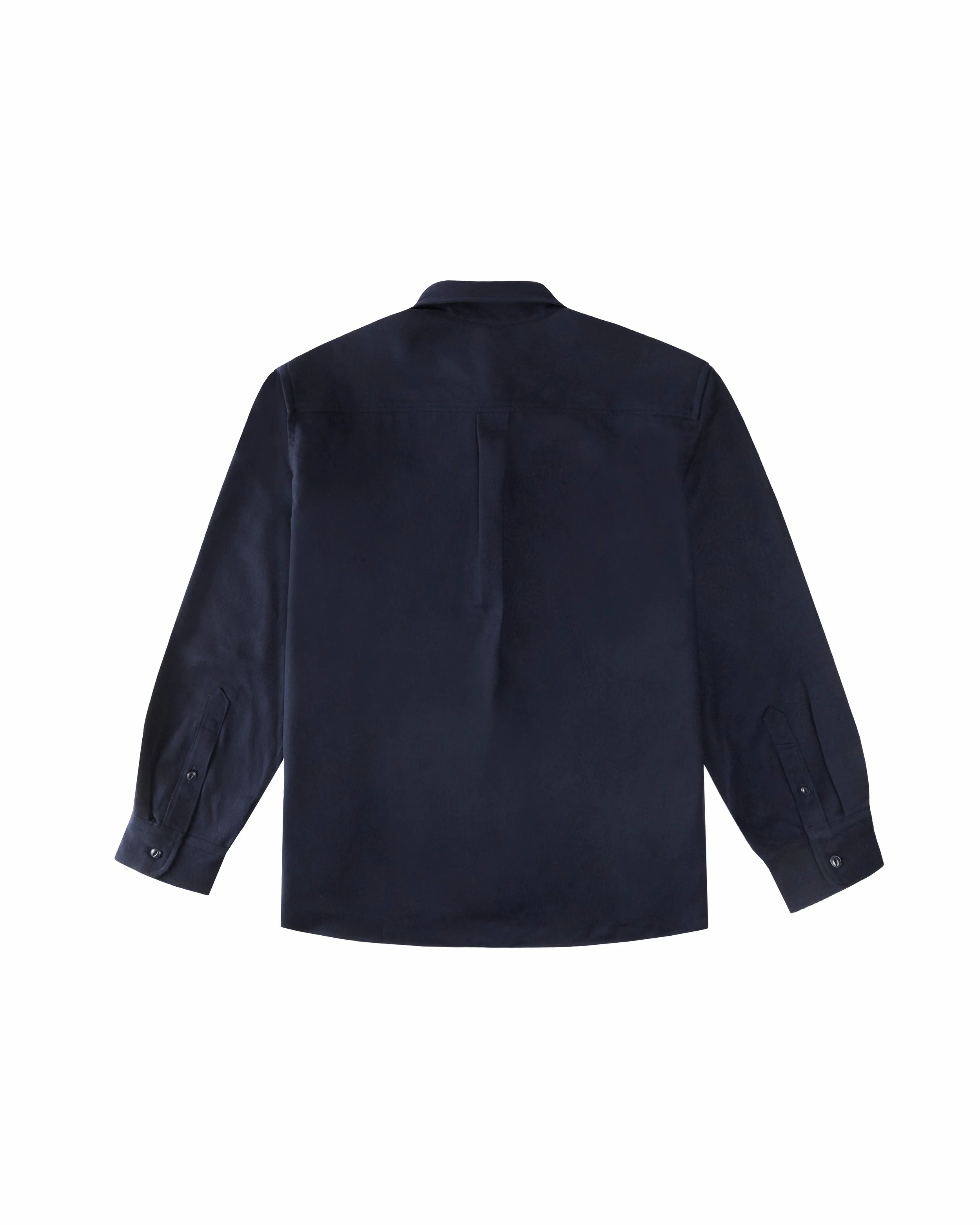 Navy Wool Broad Shirt (Back).jpg