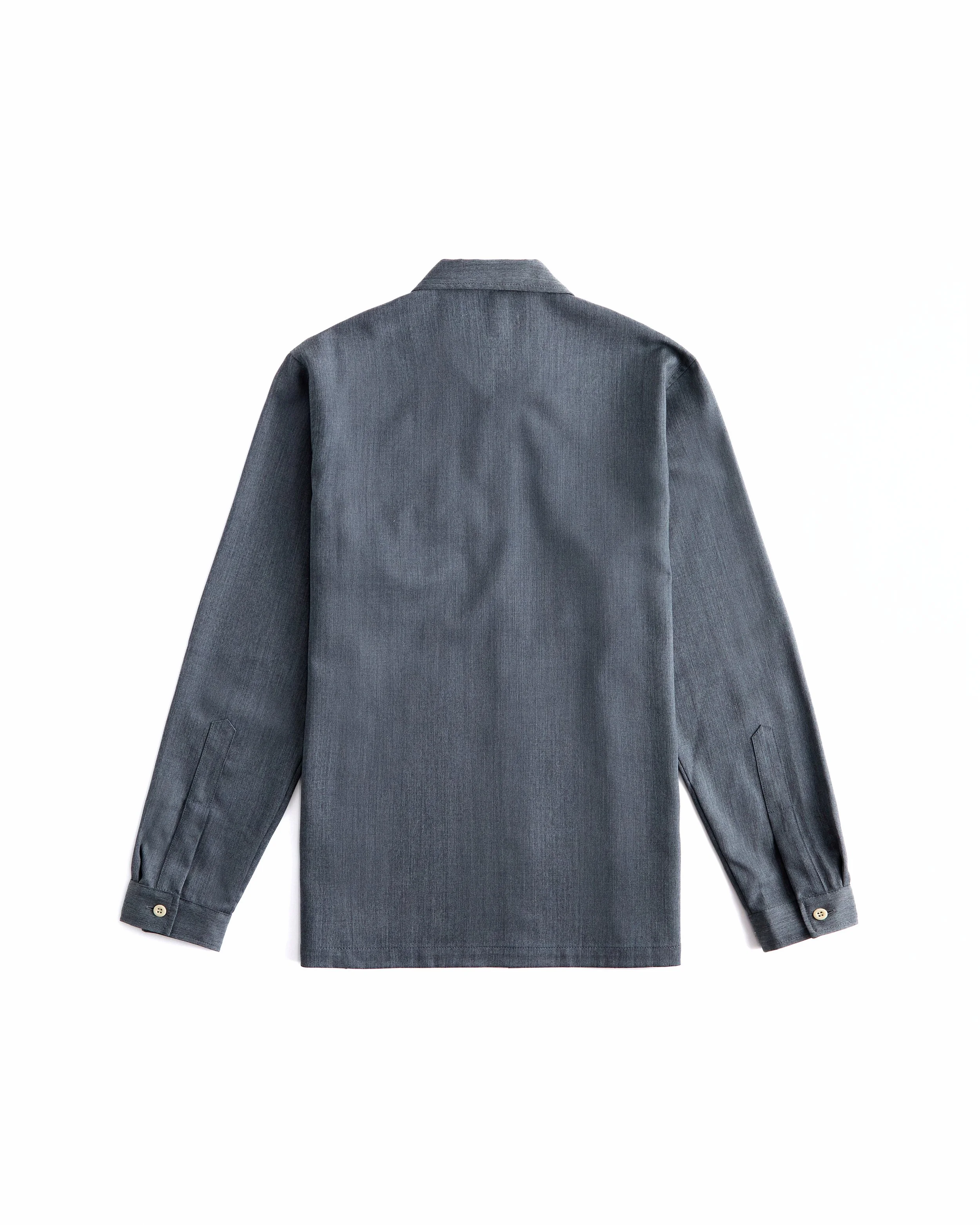 Grey Wool Carroll Shirt (Back).jpg
