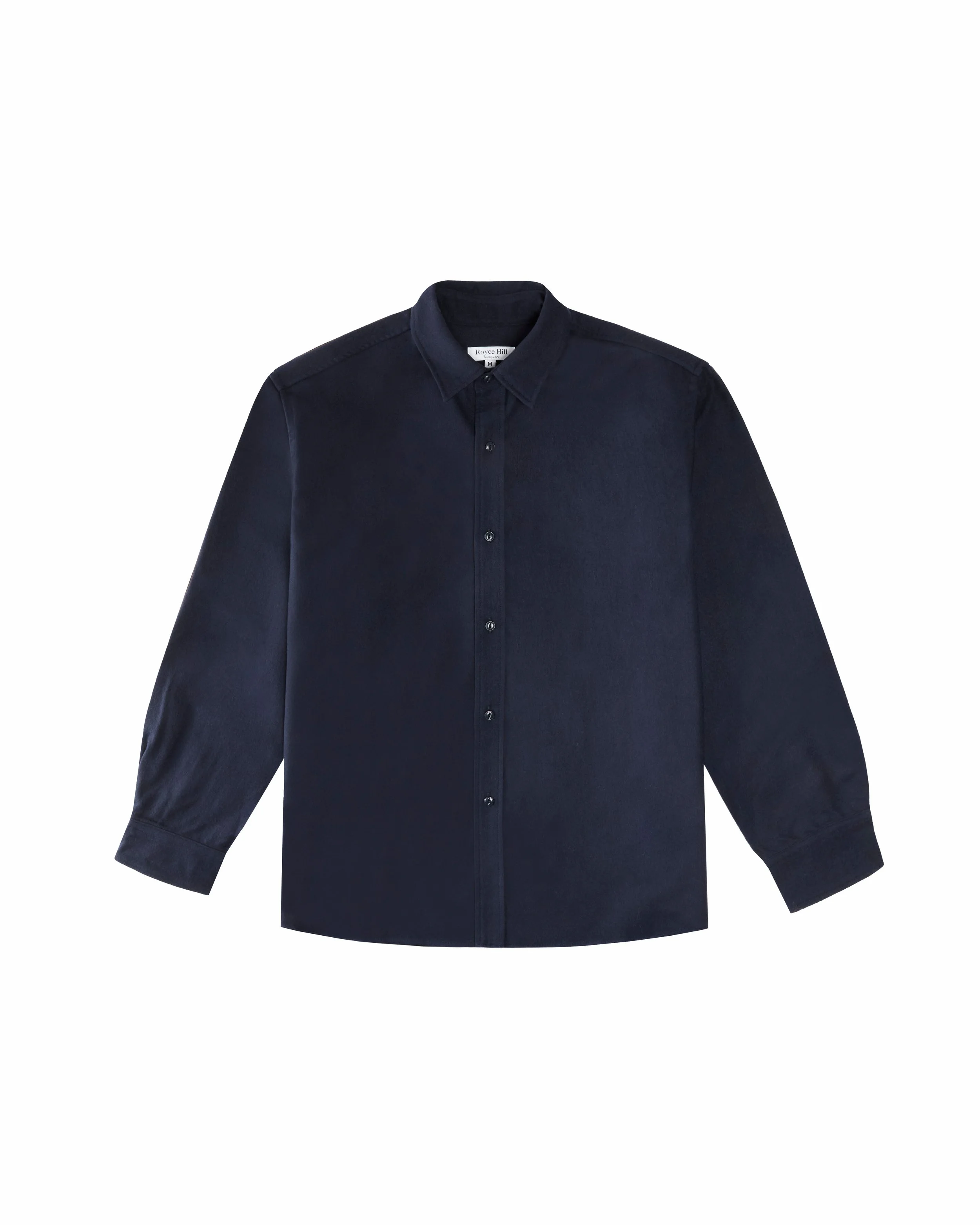 Navy Broad Shirt Wool.jpg
