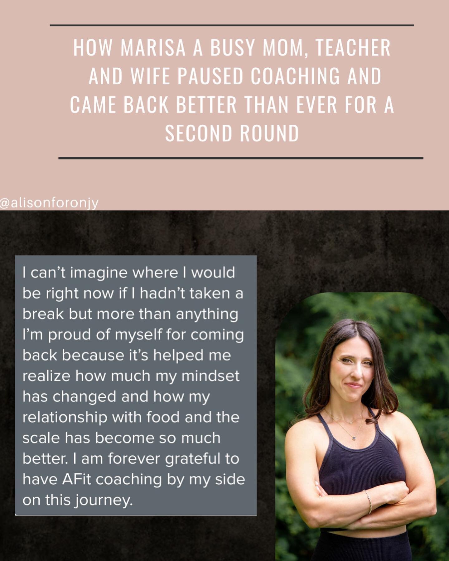 Marisa came to me wanting to break the scale from 150 lbs. 

She had done various workout programs, diets and calorie restrictive plans. 

We had many pivotal moments when we started. 

She learned how much she was restricting her food and needed to 
