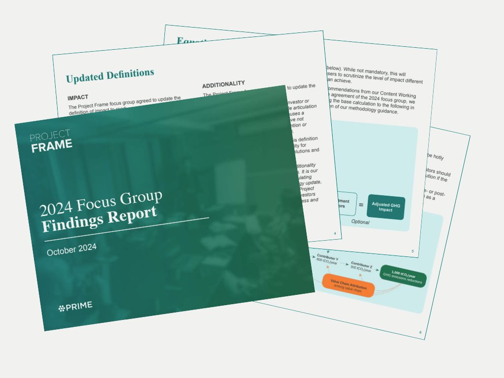Project Frame 2024 Focus Group Recommendations — Frame