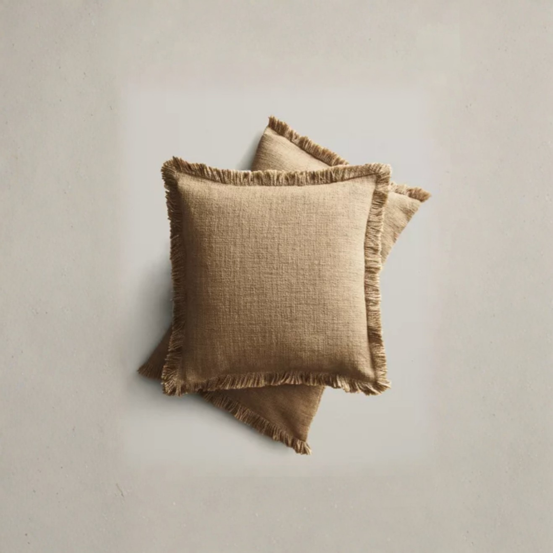 Fringed Cushion Cover