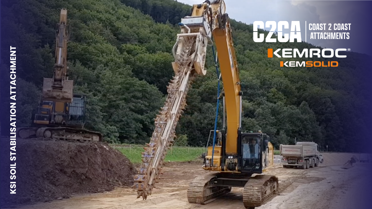 Soil Stabilisation Redefined: The Kemsolid KSI Injection Attachment Range, powered by KEMROC