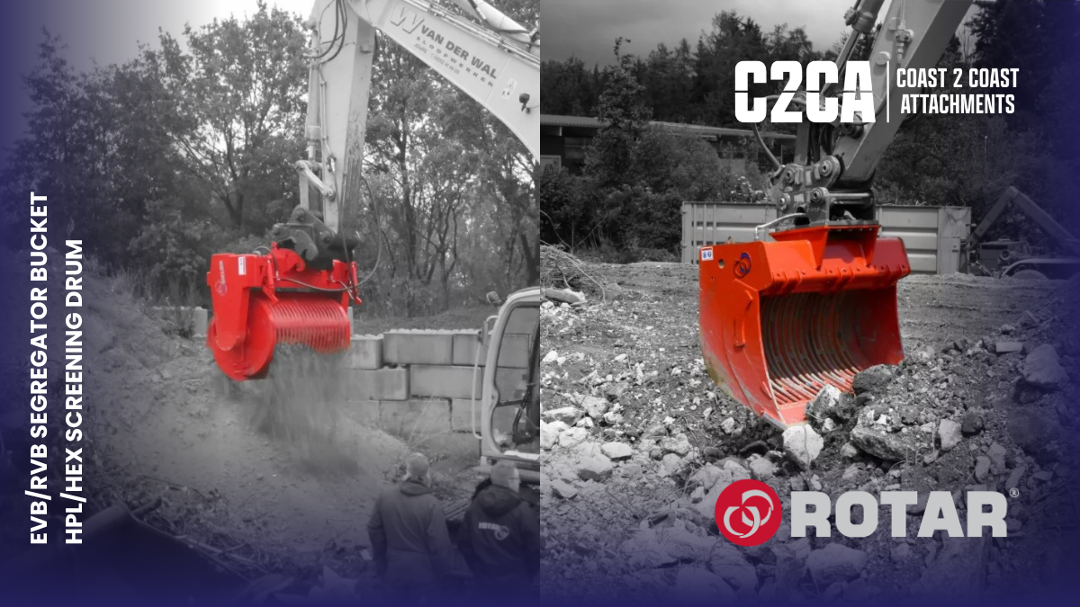 Built for the Job: Why Segregator Buckets and Screening Drums Work for Every Civil Project