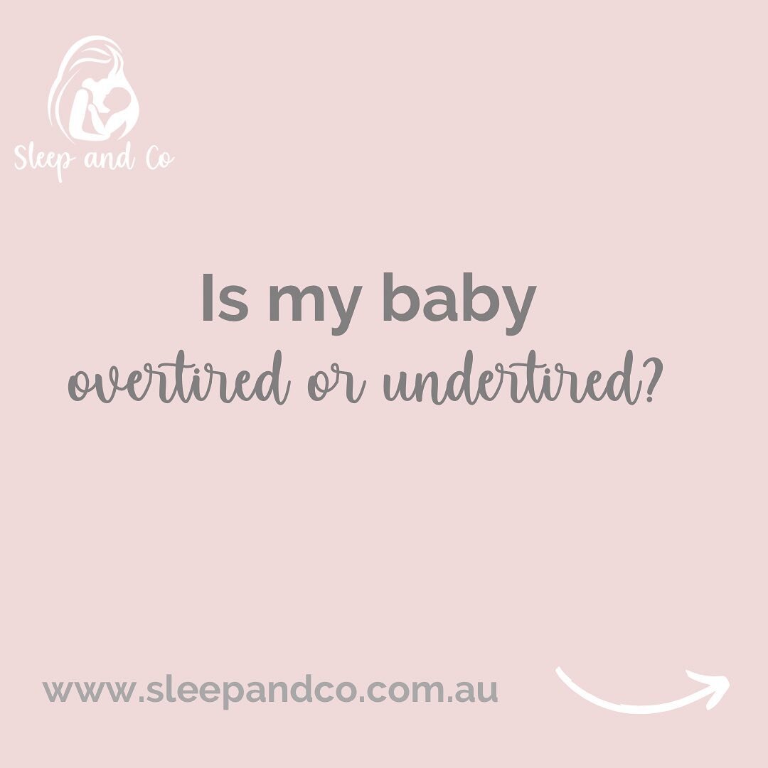 😴 BALANCING SLEEP PRESSURE 😴 

It&rsquo;s really tricky to know if your baby is overtired or undertired.. but one of the ways we can know what&rsquo;s going on is by looking at their sleep patterns and seeing how they wake up (naps and night time)
