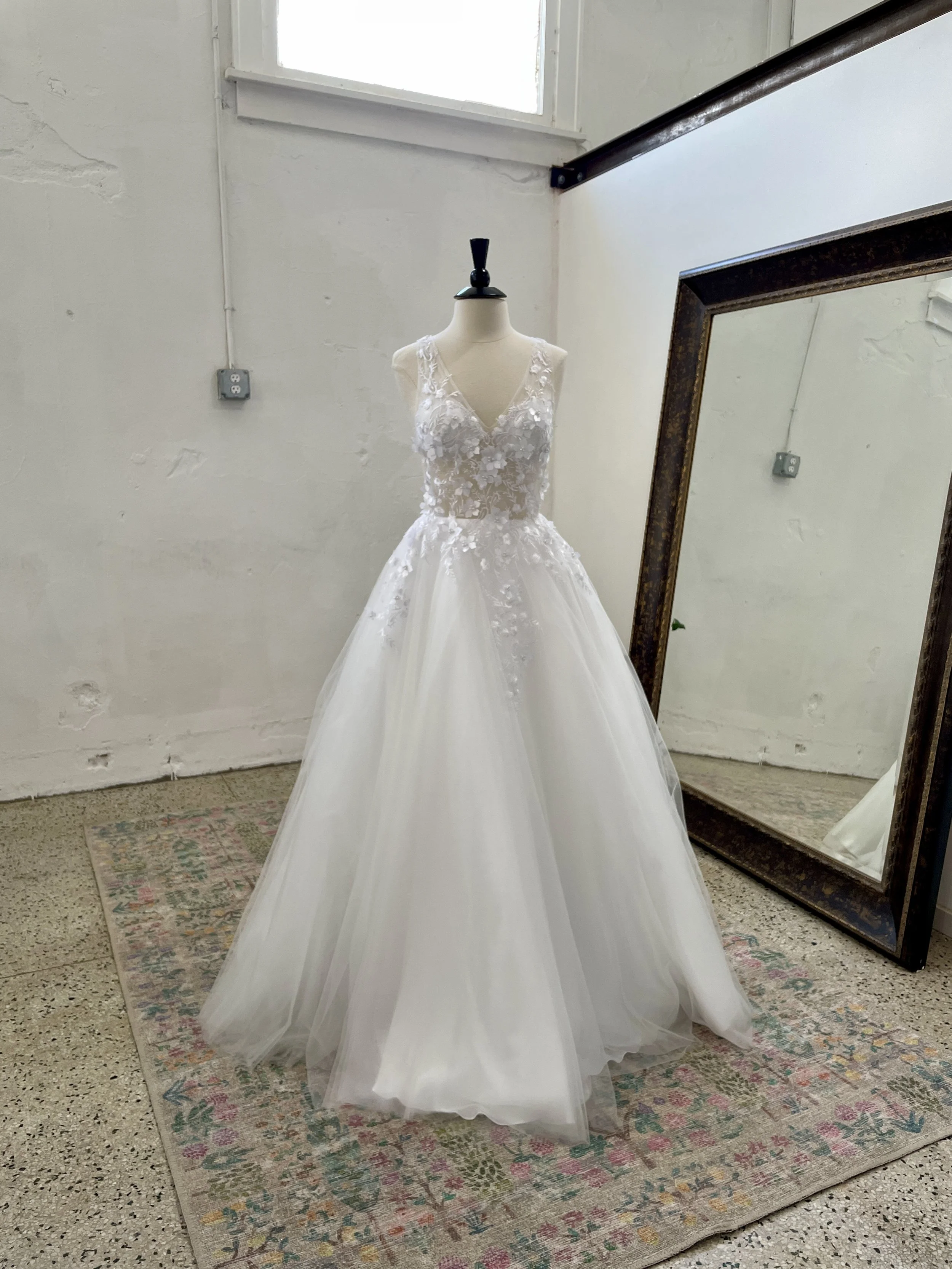 sophia thomas | floral tulle ballgown