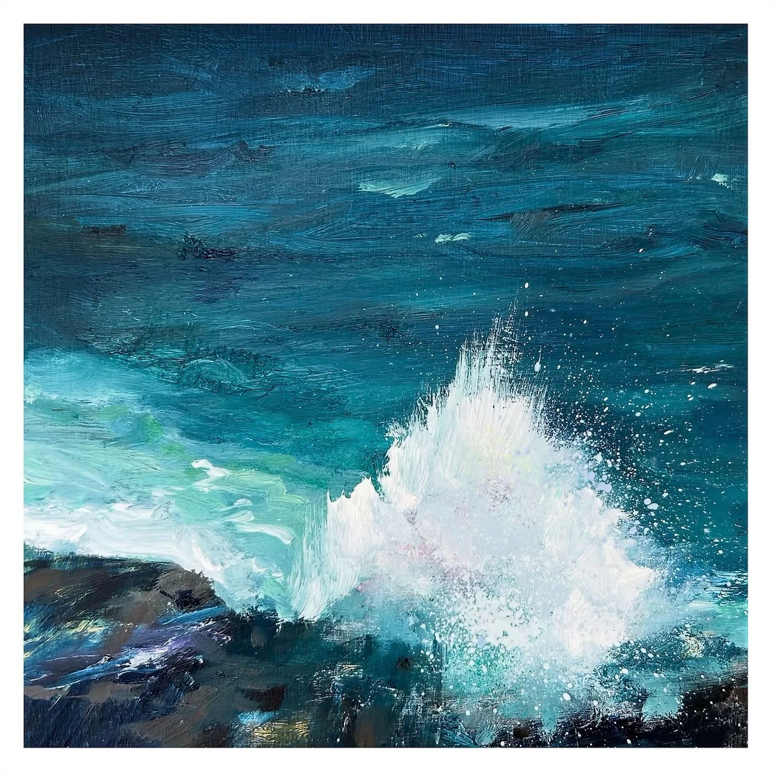 Bethany Peck Wave Art Print