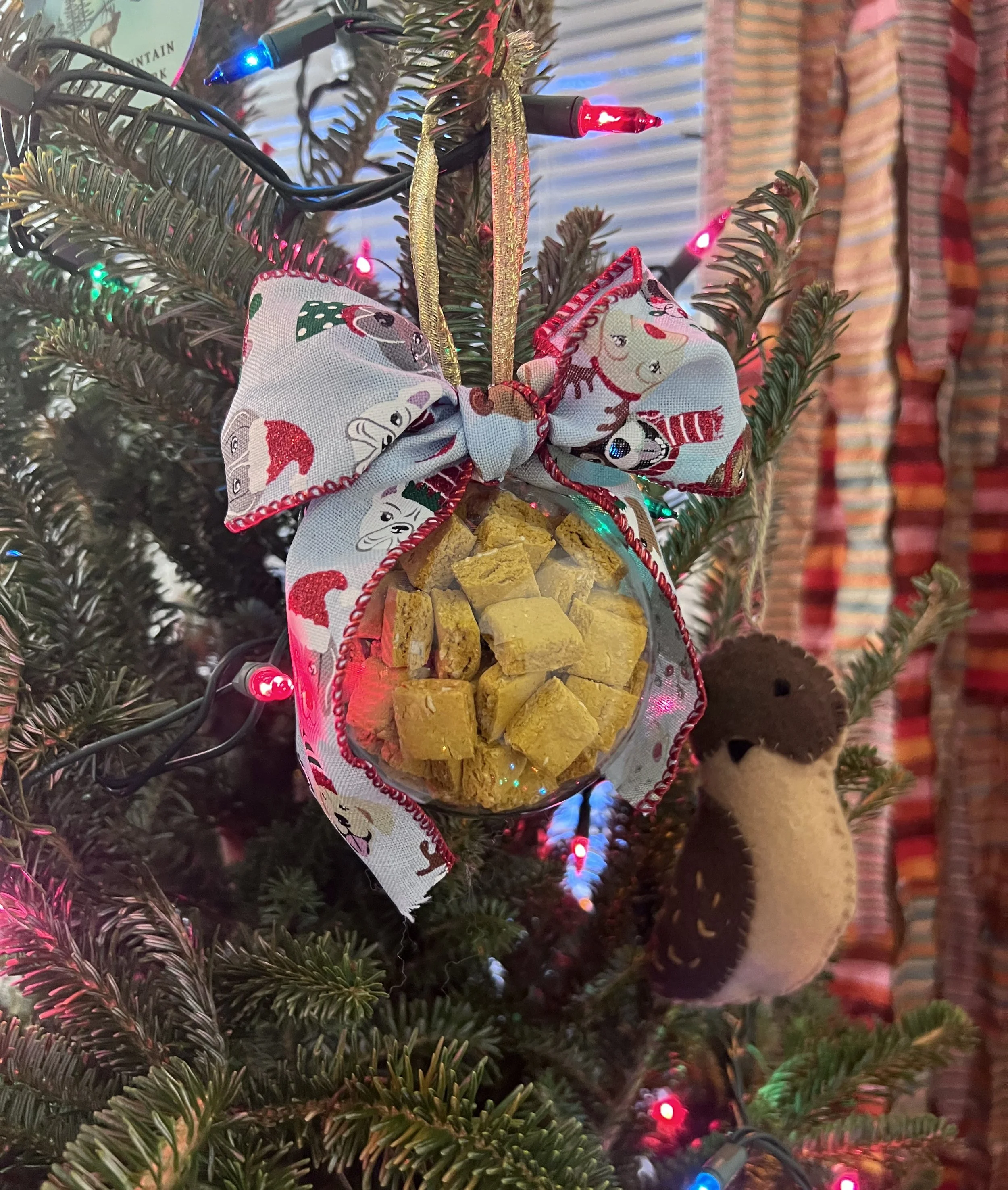 Holiday Hanging Treat Ornament! Pumpkin