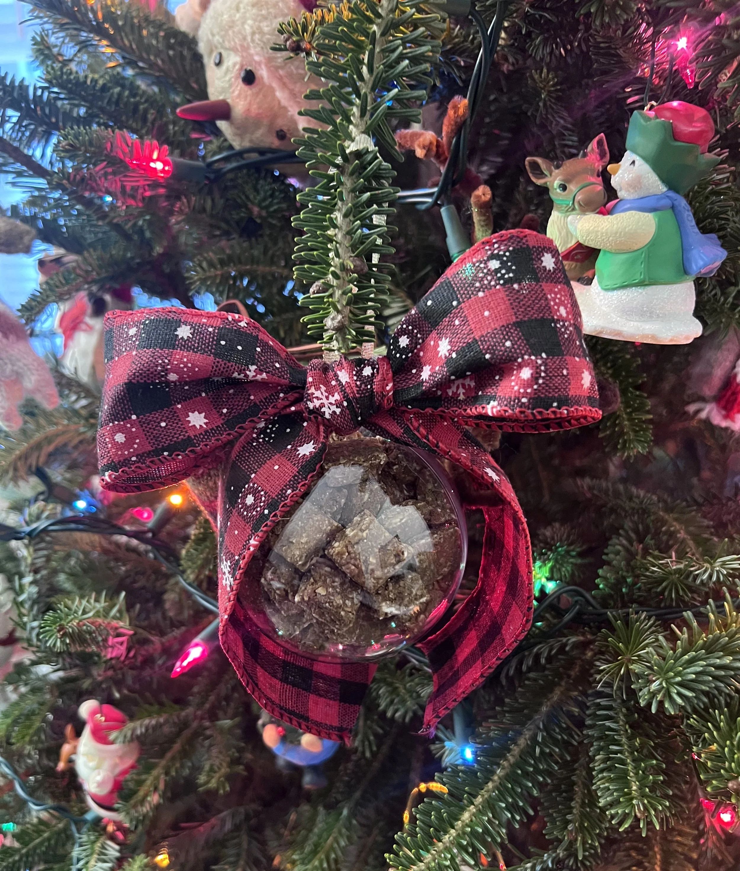 Holiday Hanging Treat Ornament!  Pawnola-Peanut Butter