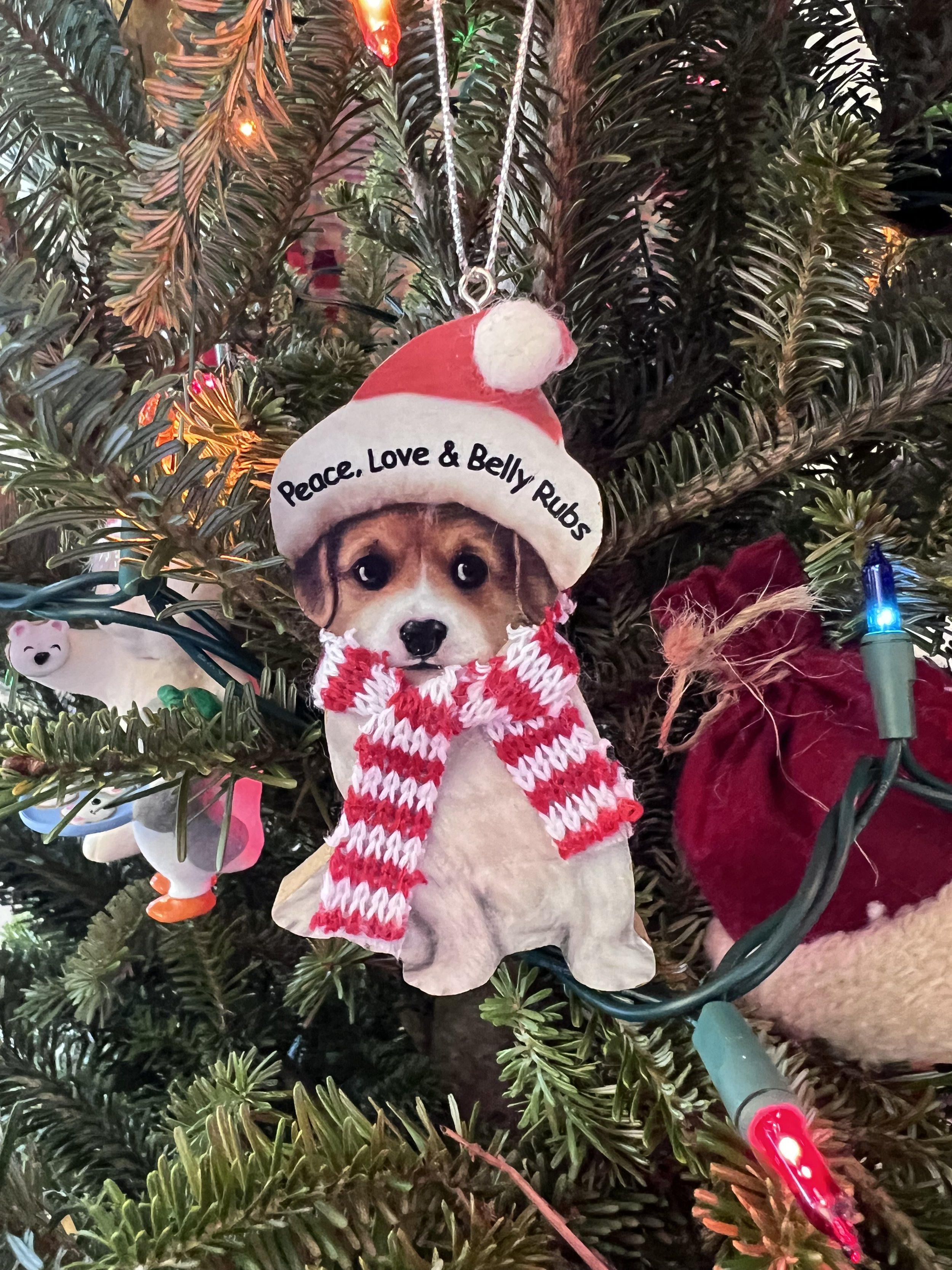 Beagle Wood Ornament