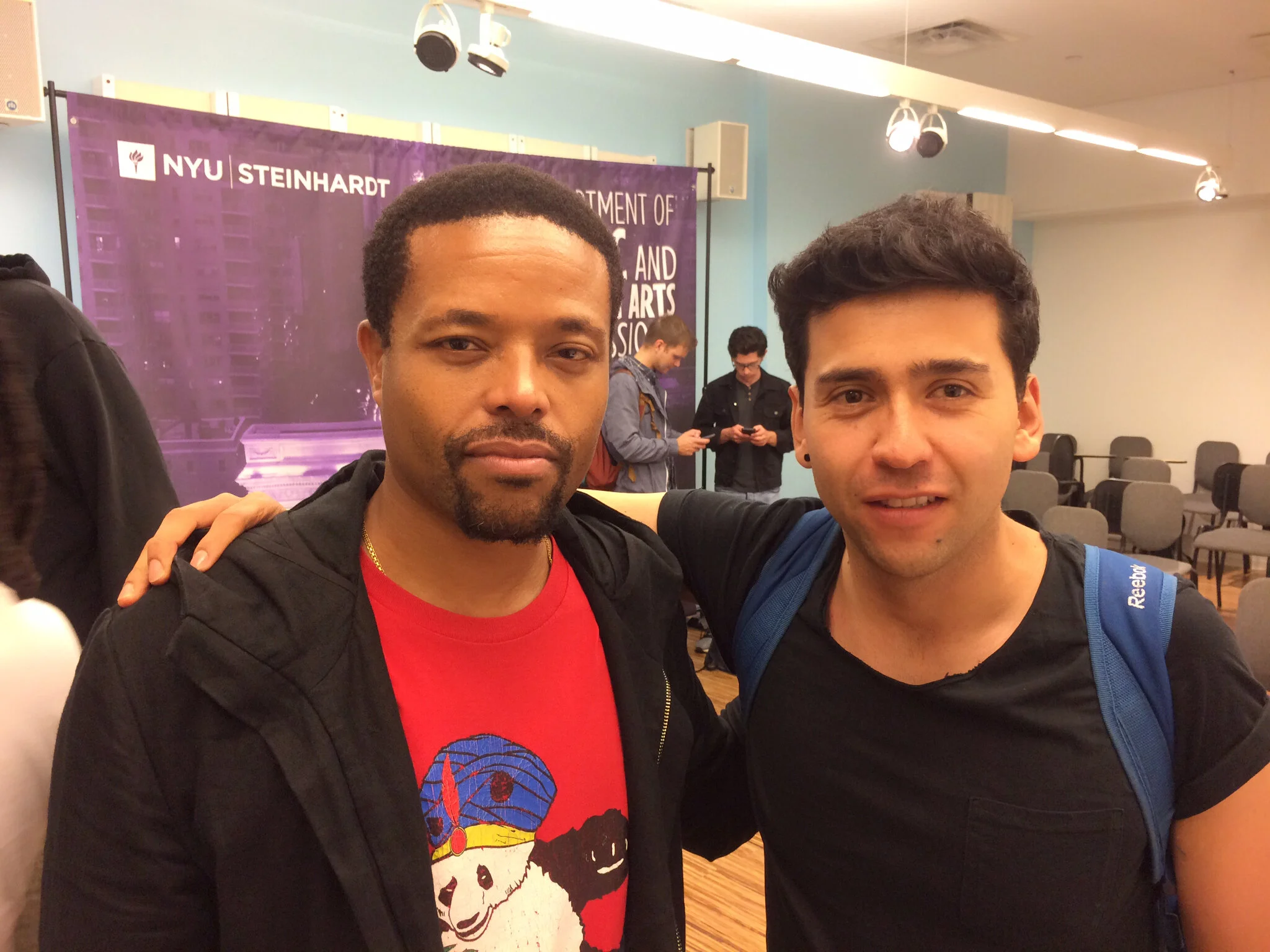 Nasheet Waits and Oscar Caucaly