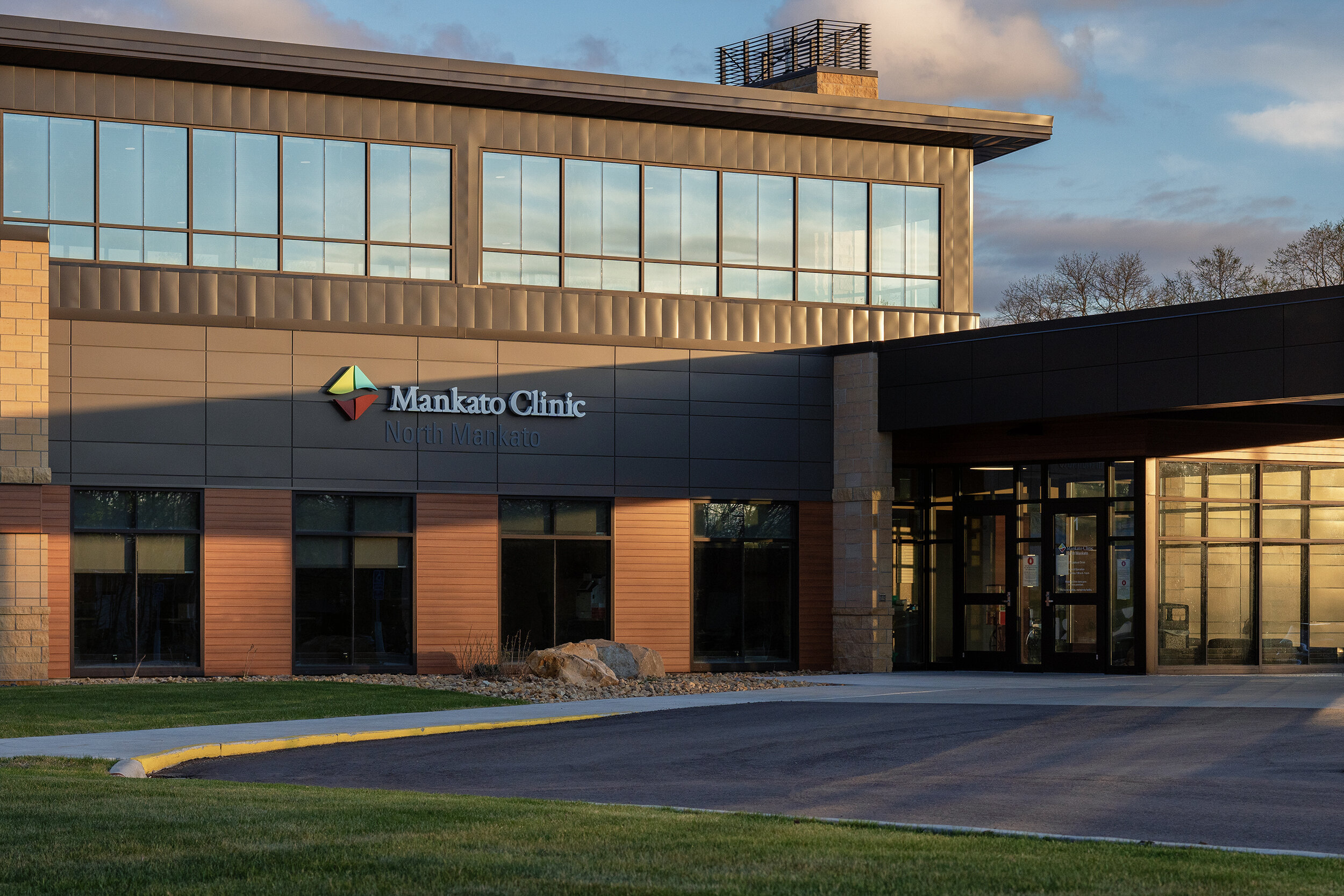 Architectural photograph of Mankato Clinic north Mankato Facility
