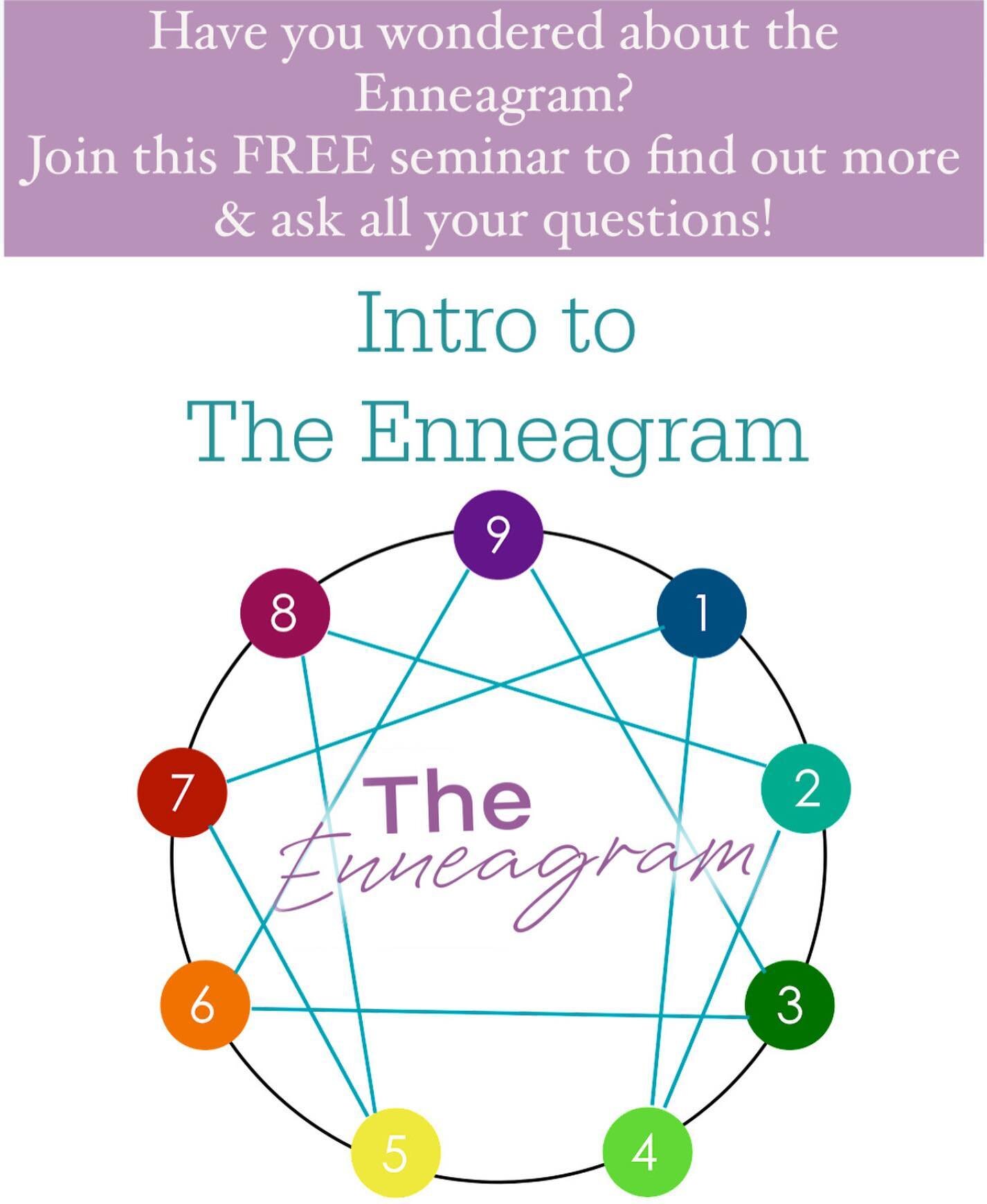 Register here for FREE! https://refinerytransformation.com/intro-to-the-enneagram-event