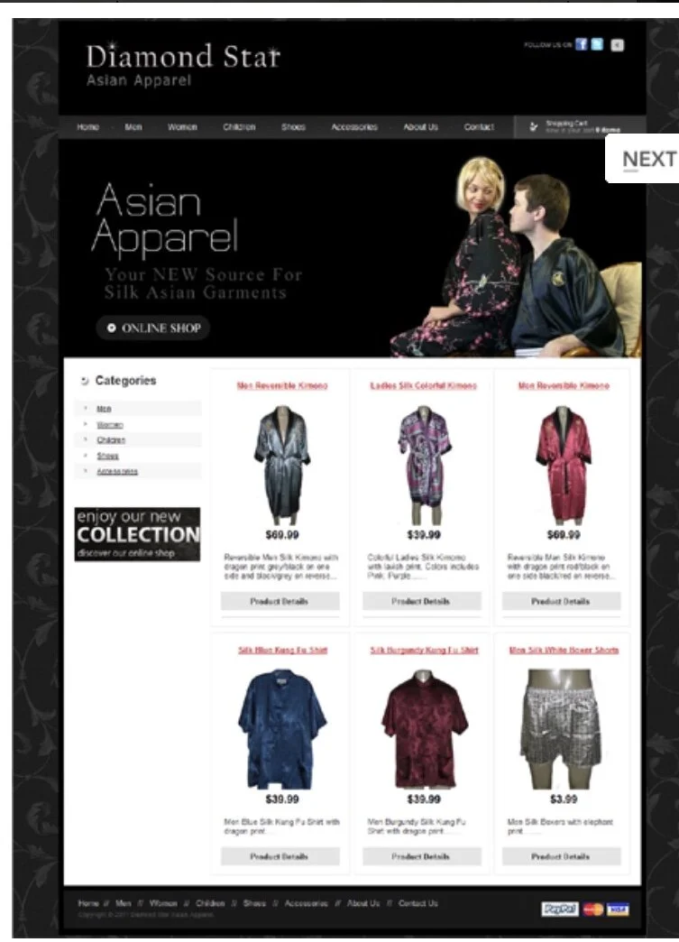Diamond Star Asian Apparel Retail