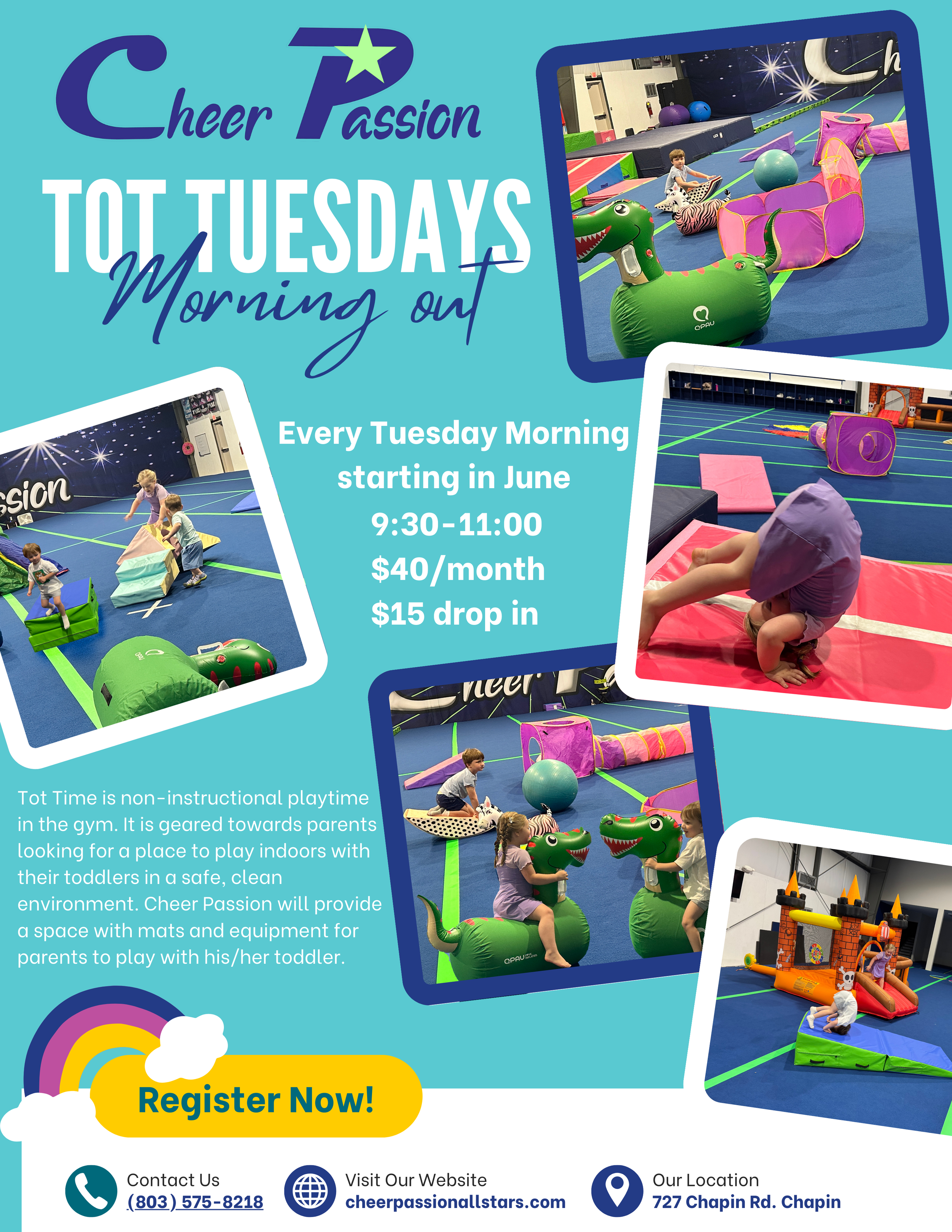 Teal and Yellow Modern Childcare Services Flyer.PNG