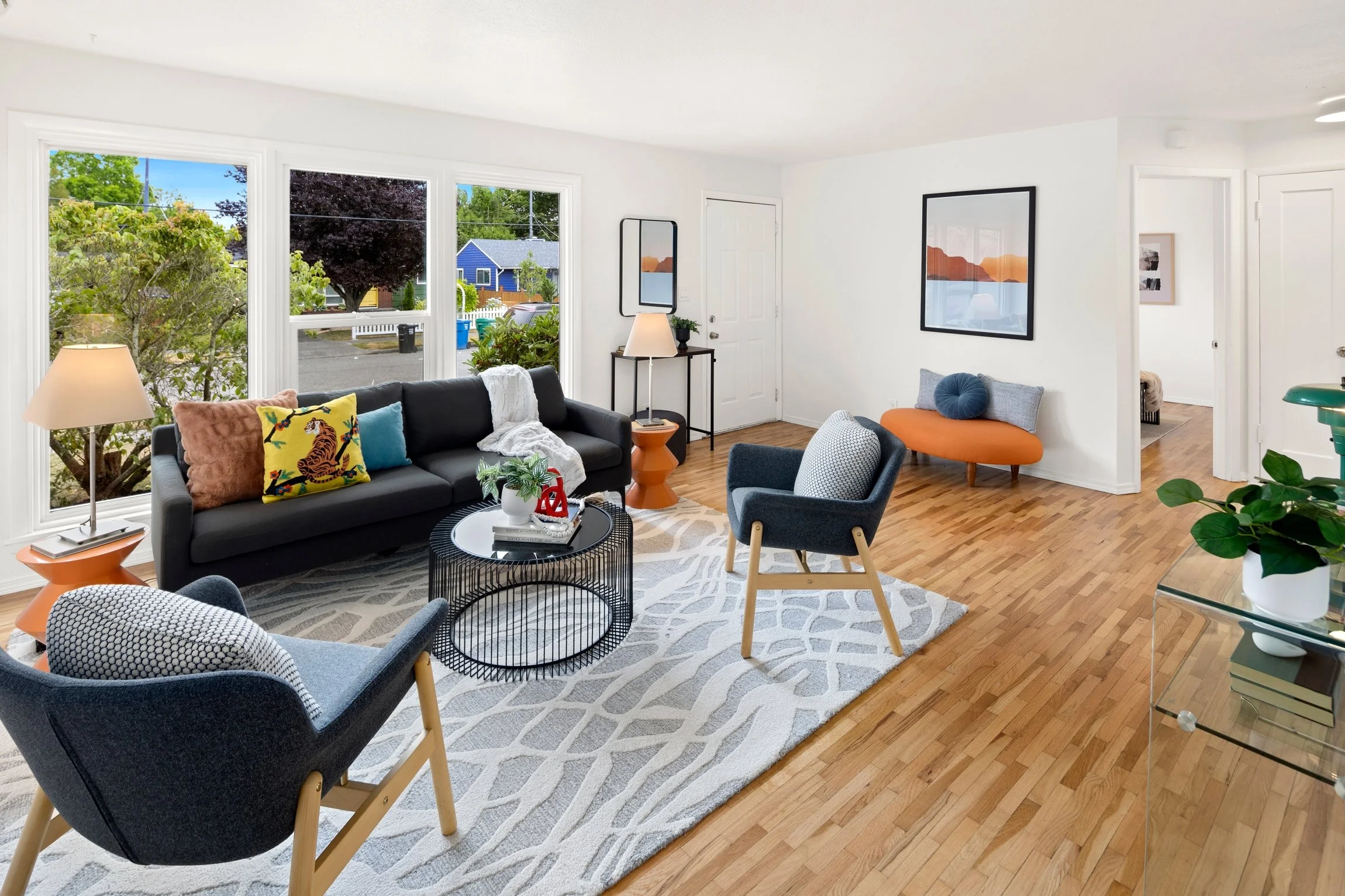With large windows and open space you can transform this to fit any needs