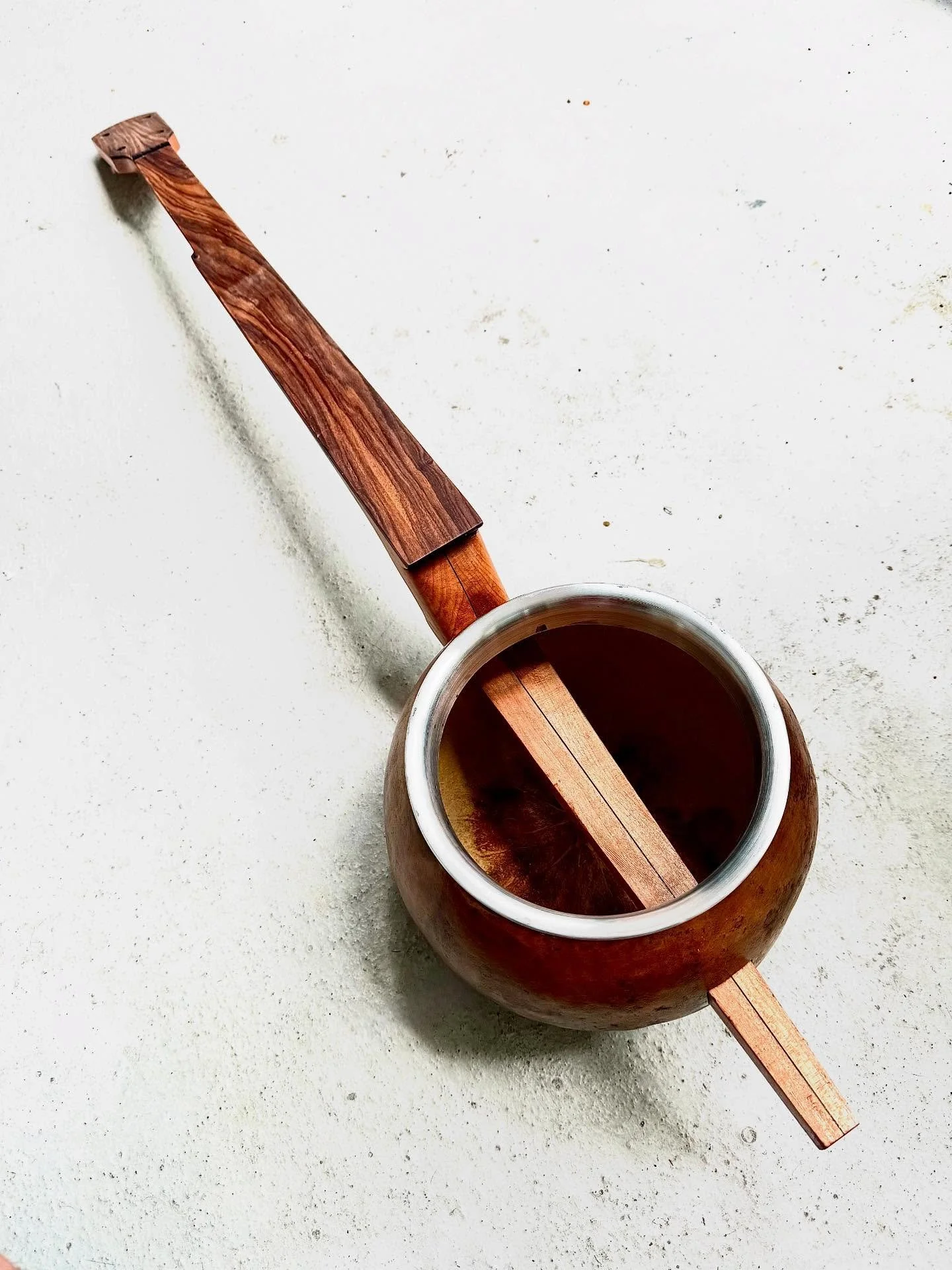 Here&rsquo;s a shot of the tone ring before the head goes on. It takes approximately a dozen cut off wheels get to this point.